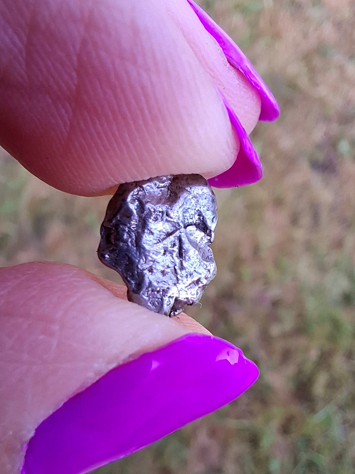 Campo del Cielo, 0.96g, Nickel Iron Meteorite (Ref: C7)