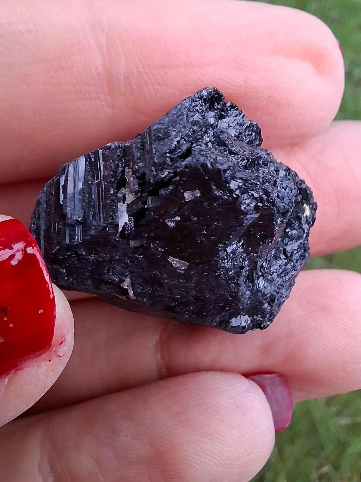 Black Tourmaline RAW, 14.14g, Crystal (Ref: RBT13)