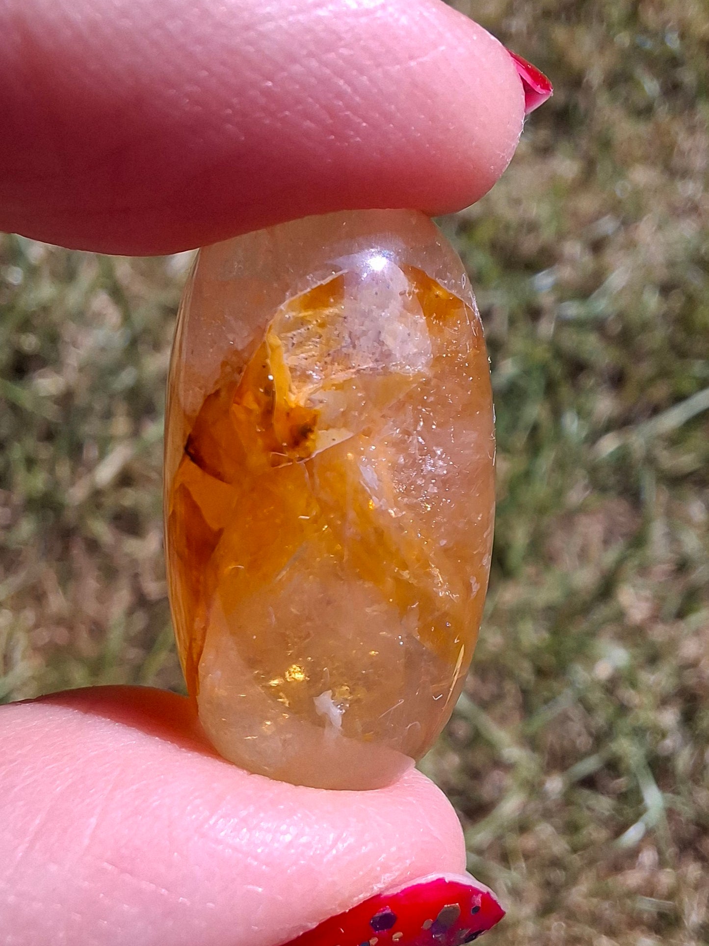 Golden Healer, Tumble Stone, Crystal (Ref: T190)