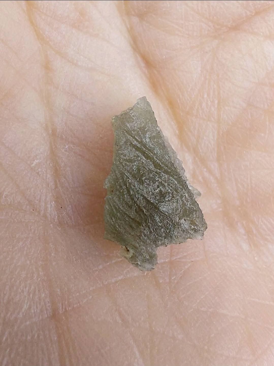 Moldavite Piece, 0.55g, Tektite (Ref: E225)