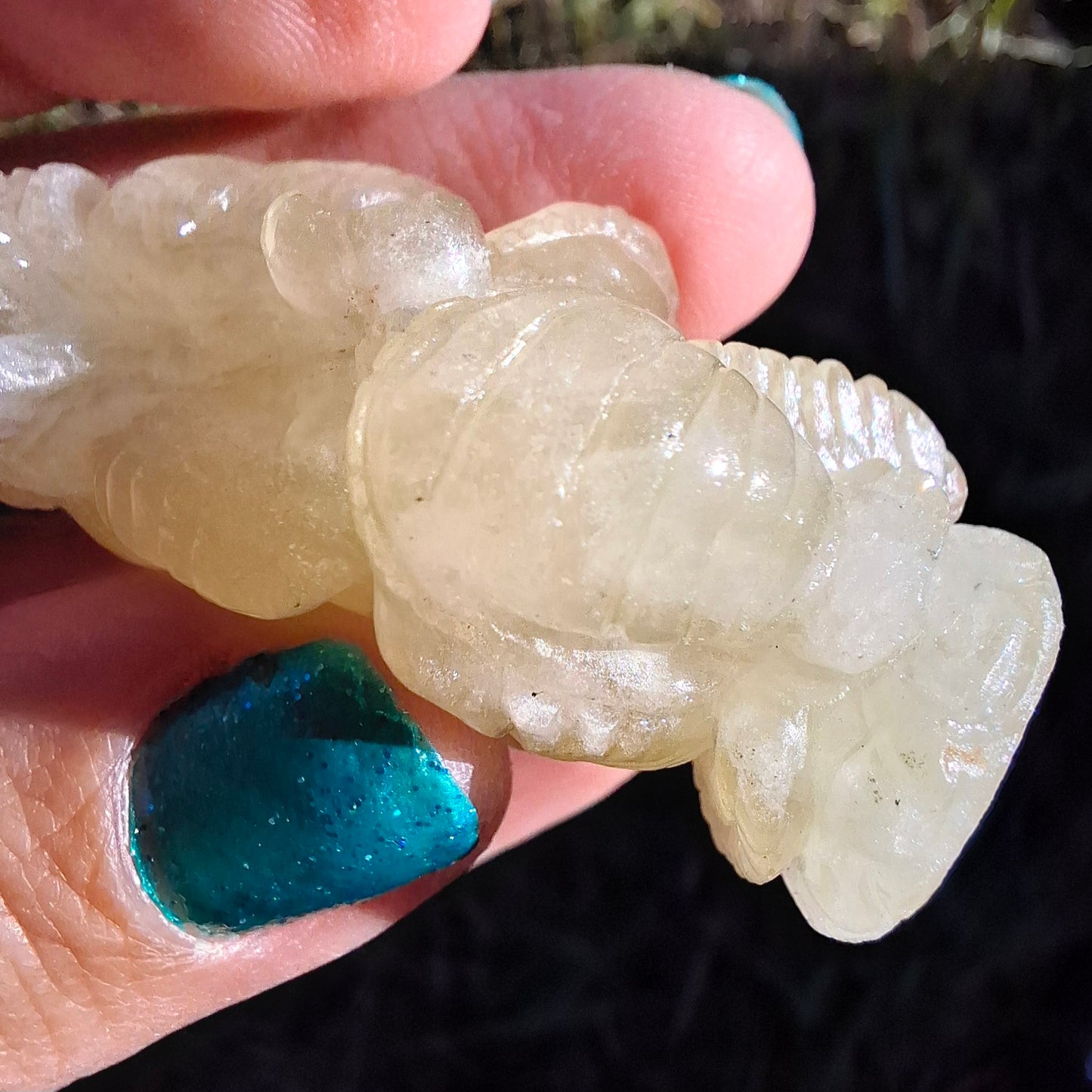 Libyan Desert Glass GANESHA craving, 31.21g, Tektite (Ref: Ganesha2)