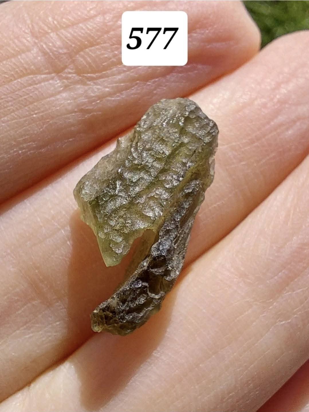 Moldavite Piece, 1.09g, Tektite (Ref: 577)