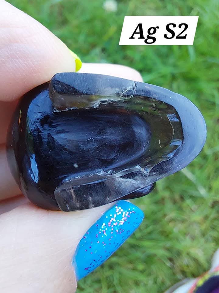 Agni Manitite SKULL Carving, Crystal (Ref: Ag S2)