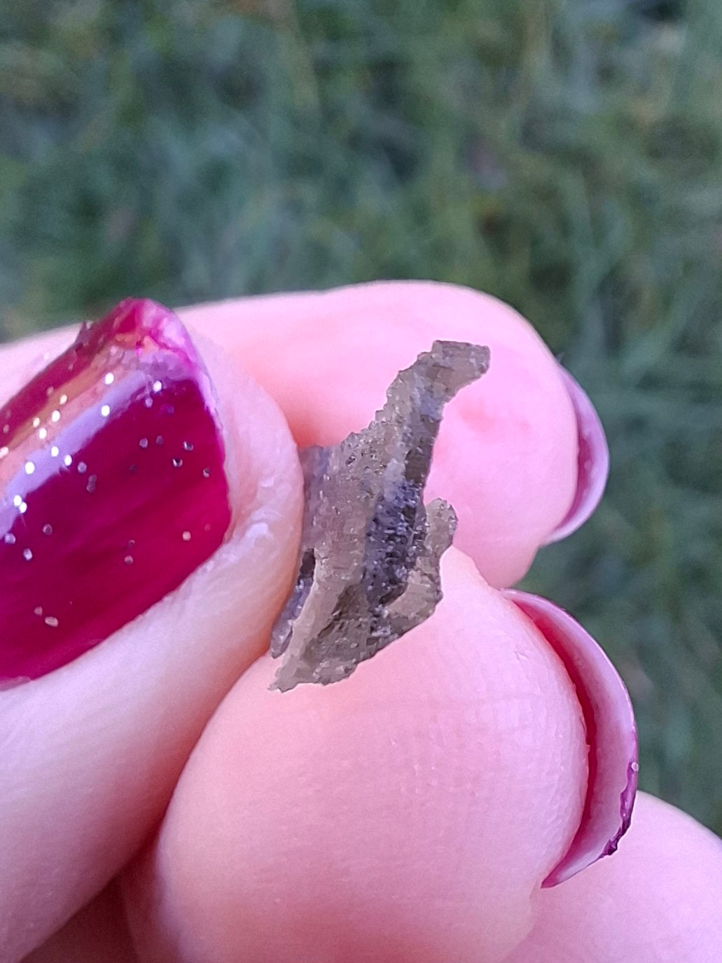 Moldavite Piece, 0.46g, Tektite (Ref: 1521)