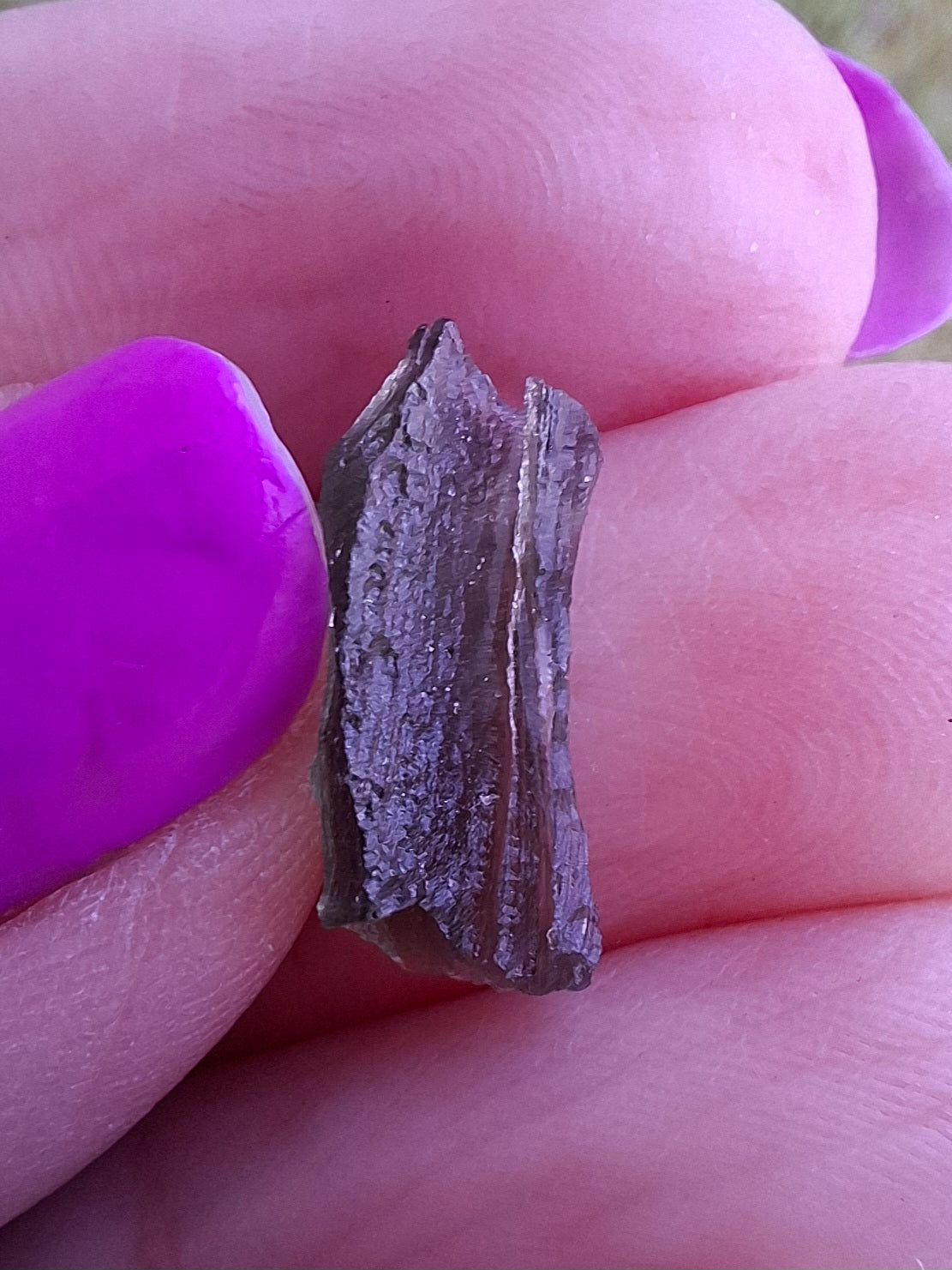 Moldavite Piece, 0.49g, Tektite (Ref: 1452)