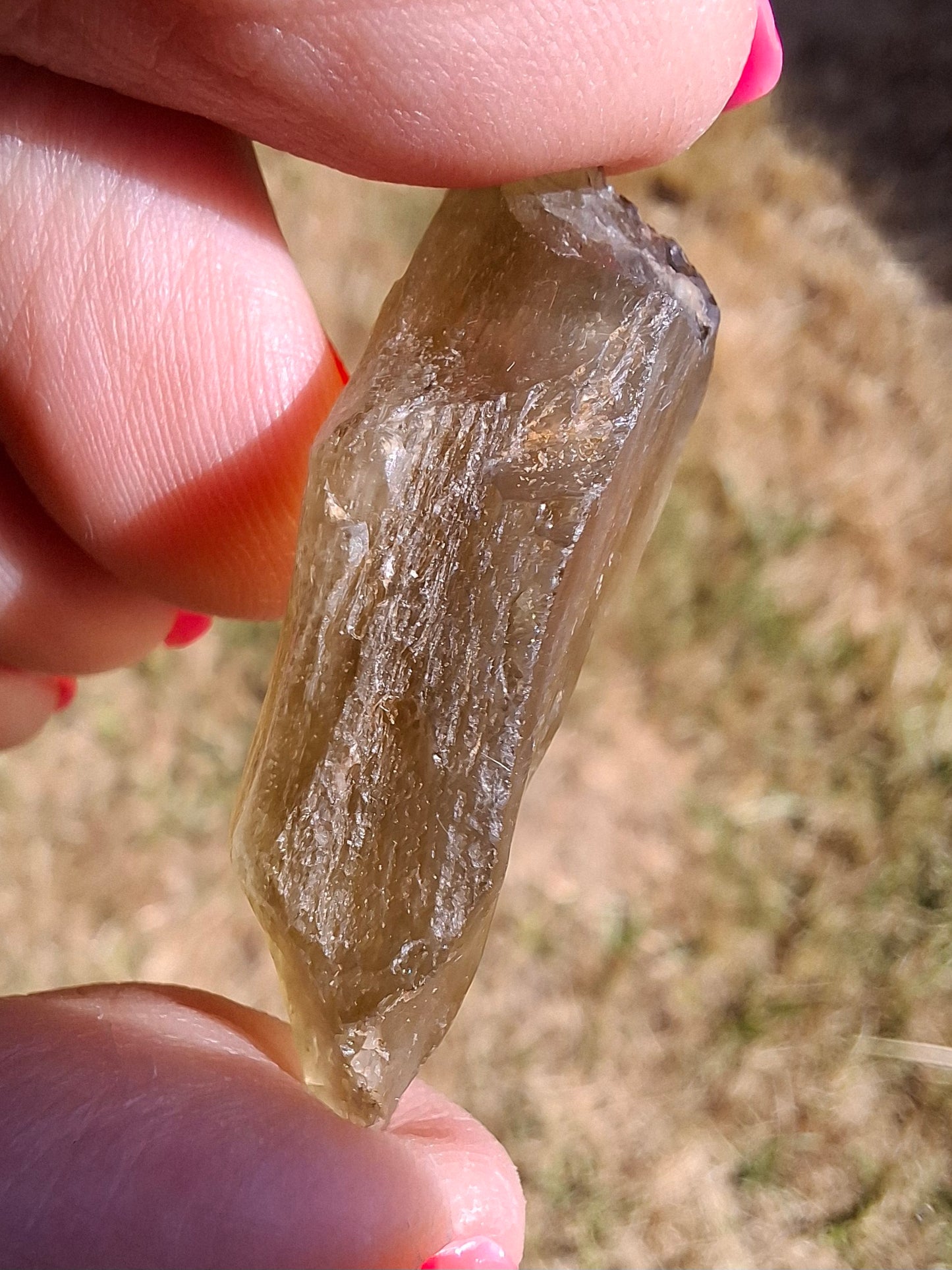 Libyan Desert Glass (darker) Piece, 8.34g, Tektite (Ref: L1370)