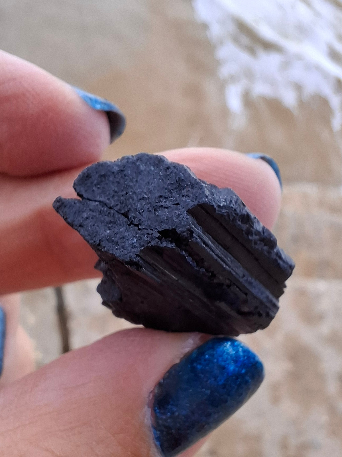 Black Tourmaline RAW, 8.70g, Crystal (Ref: RBT4)