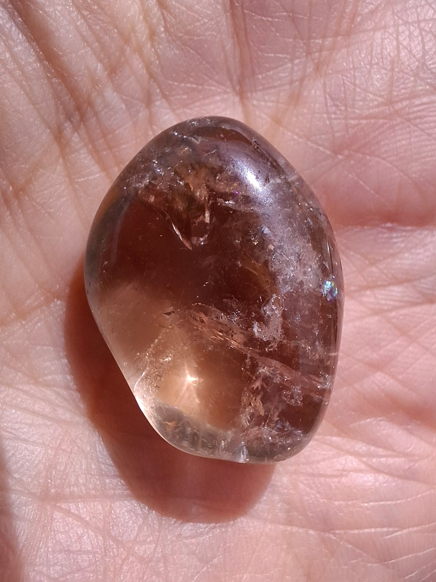 Smoky Quartz, Tumble Stone, Crystal 🌈 (Ref: T103)
