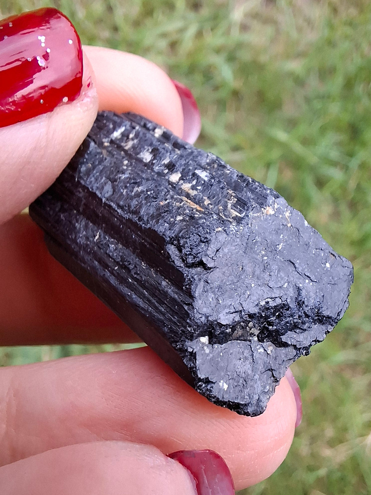Black Tourmaline RAW, 11.97g, Crystal (Ref: RBT5)