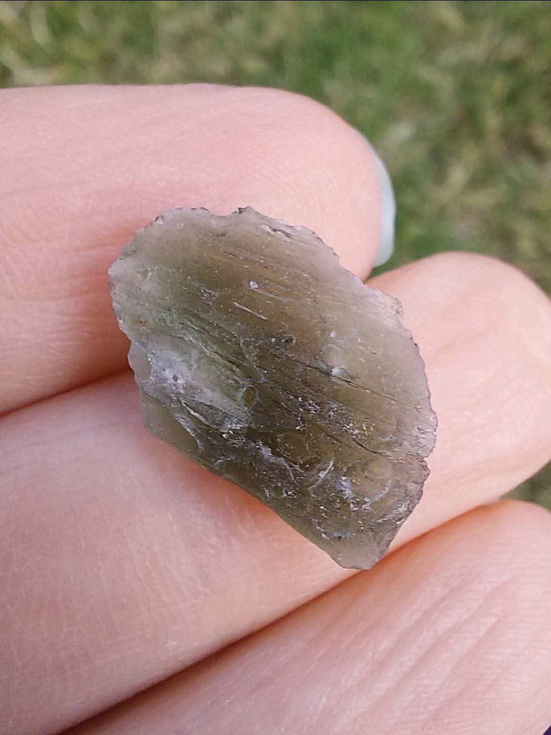 Moldavite Piece, 1.05g, Tektite (Ref: E182)