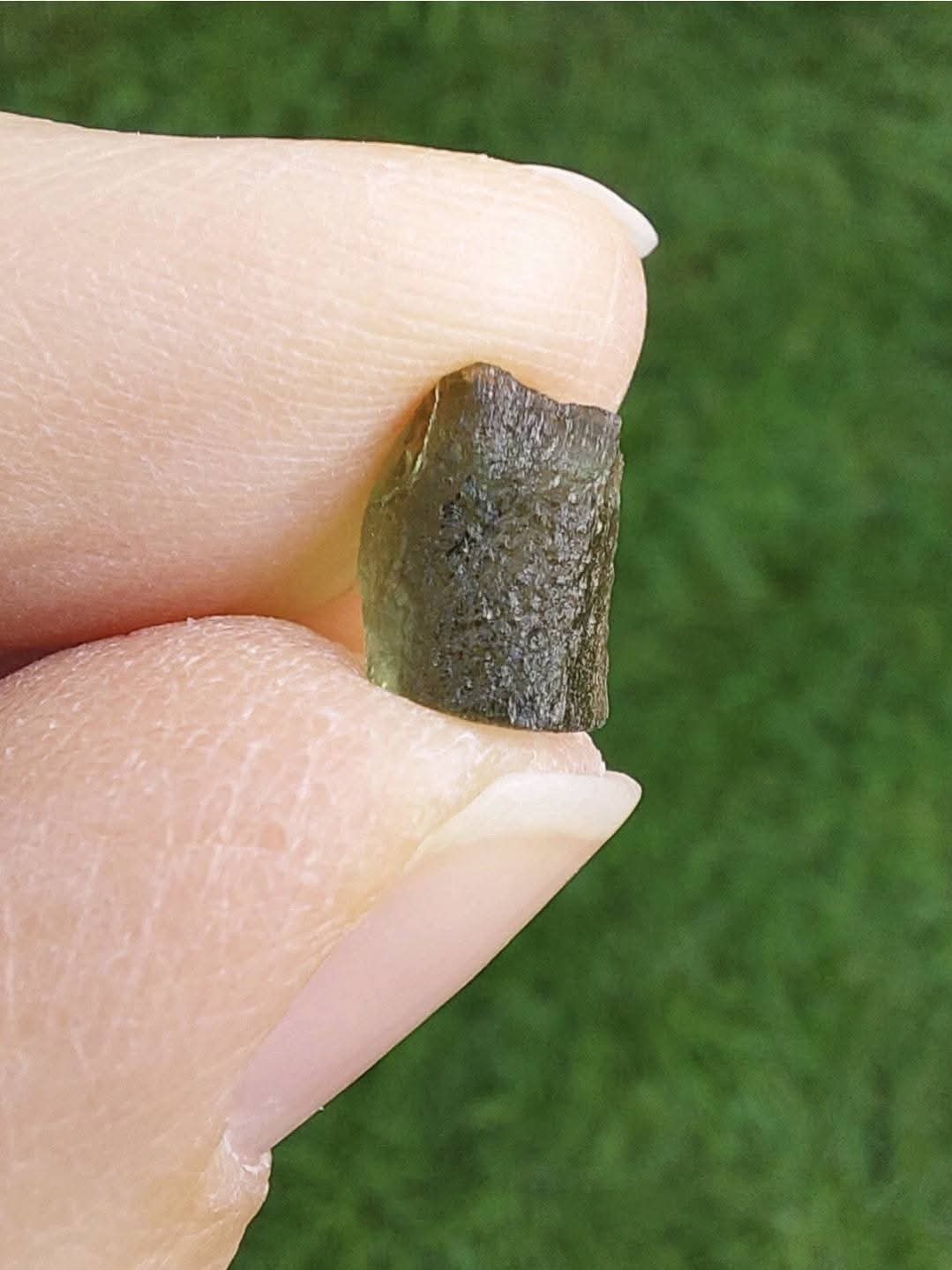 Moldavite Piece, 0.59g, Tektite (Ref: 892)