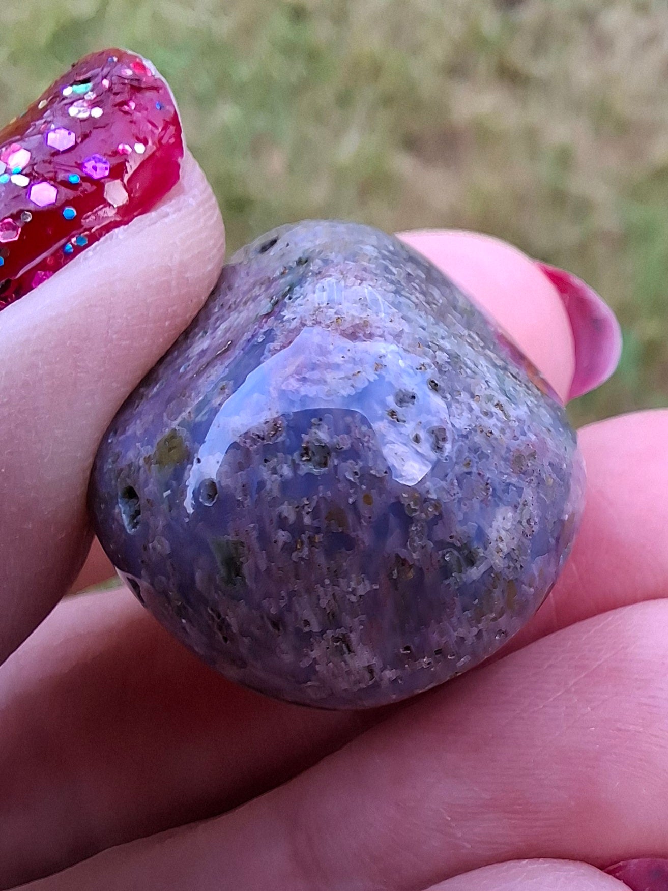 Ocean Jasper, Tumble Stone, Crystal (Ref: T205)