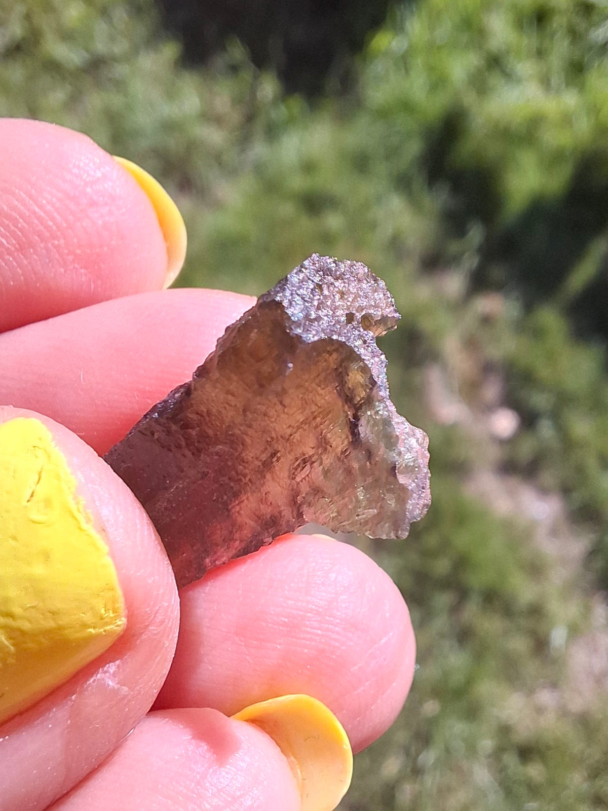 Moldavite Piece, 1.10g, Tektite (Ref: 1515)