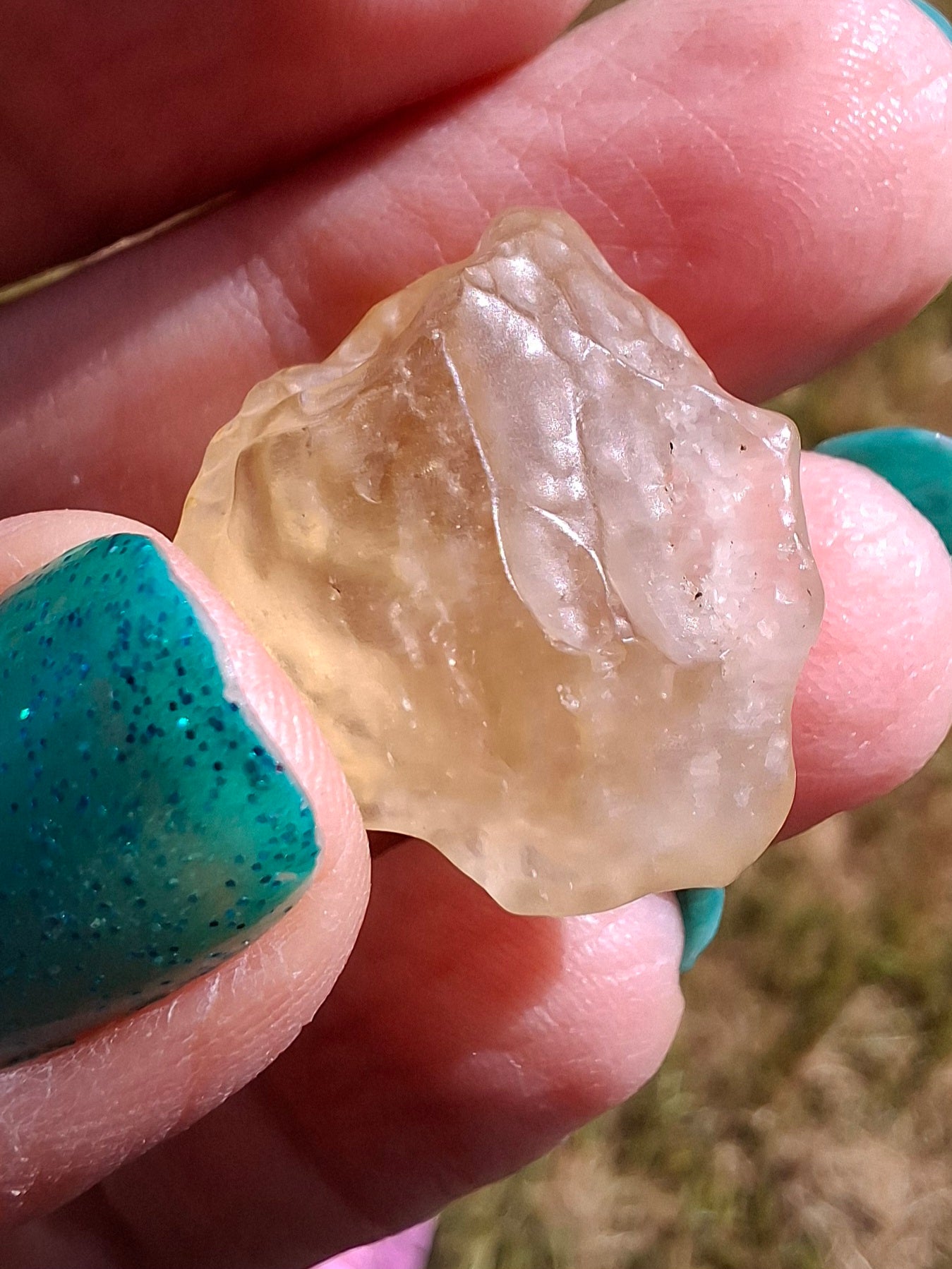 Libyan Desert Glass Piece, 5.58g, Tektite
