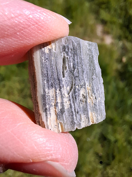 Moldavite Piece, SNOWFLAKE, FROSTED, BARTOCHOV, 3.12g, Tektite (Ref: 1365)