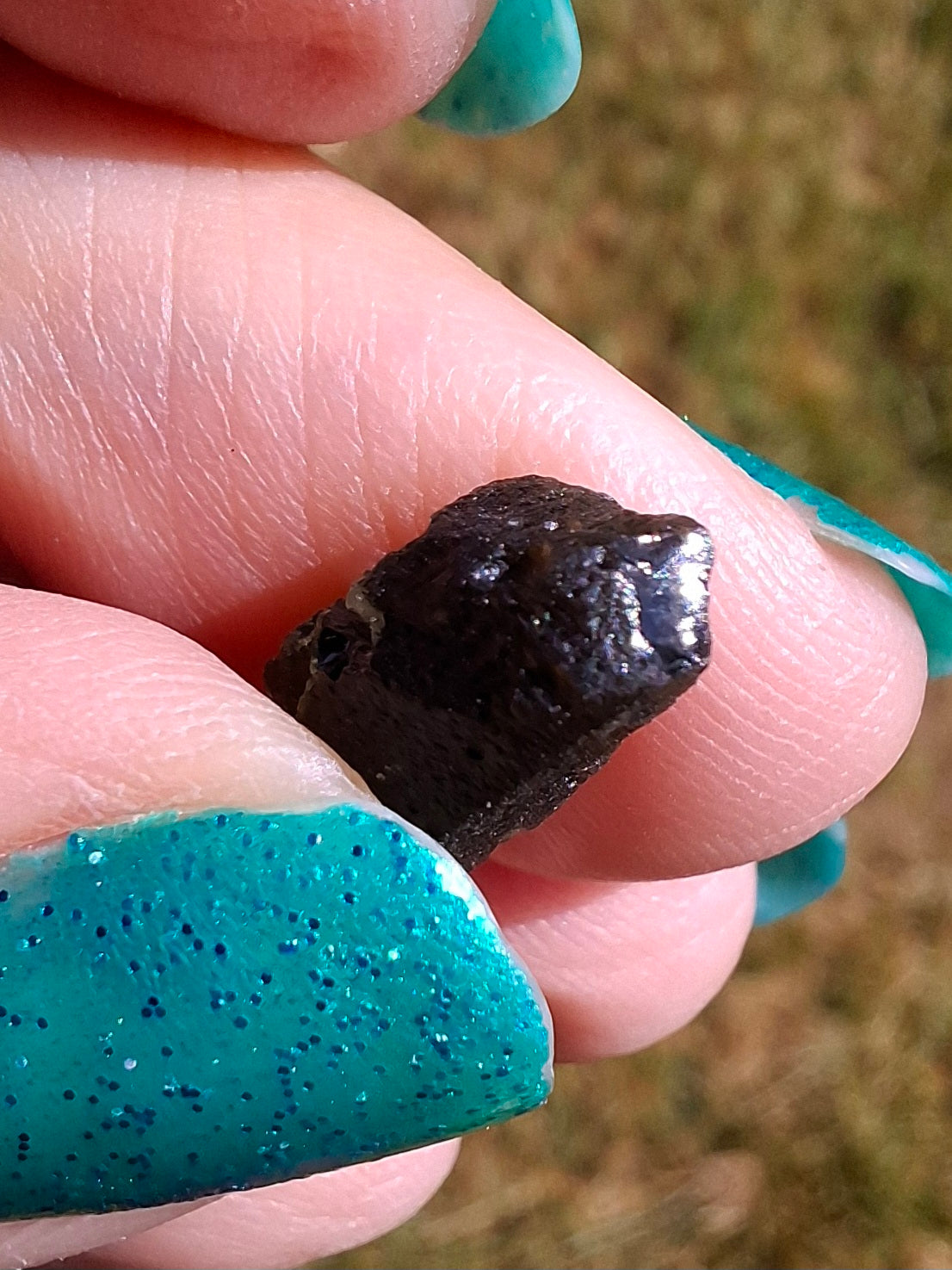 Moldavite Piece, 1.03g, Tektite (Ref: 1416)