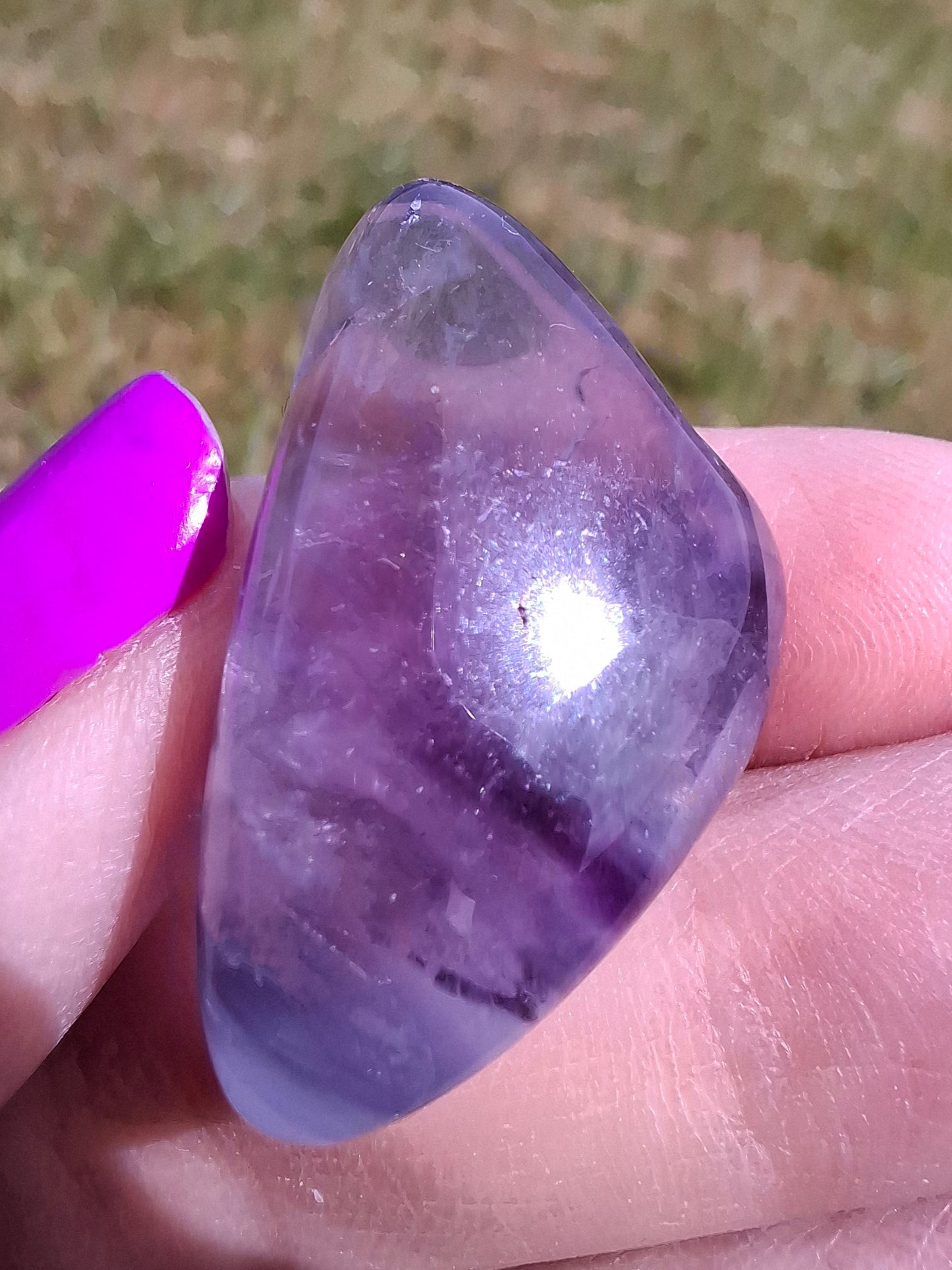 Fluorite, Tumble Stone, Crystal (Ref :T46)