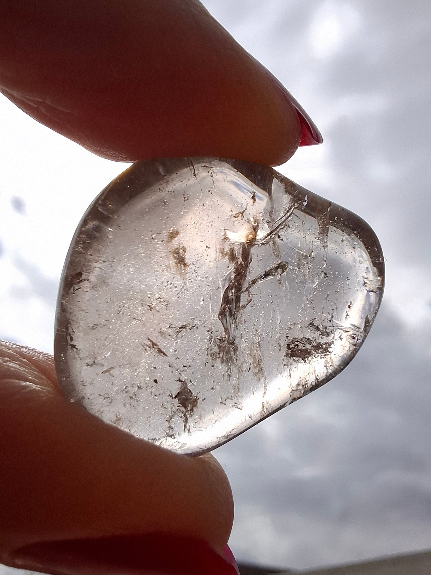 Smoky Quartz, Tumble Stone, Crystal (Ref: T107)