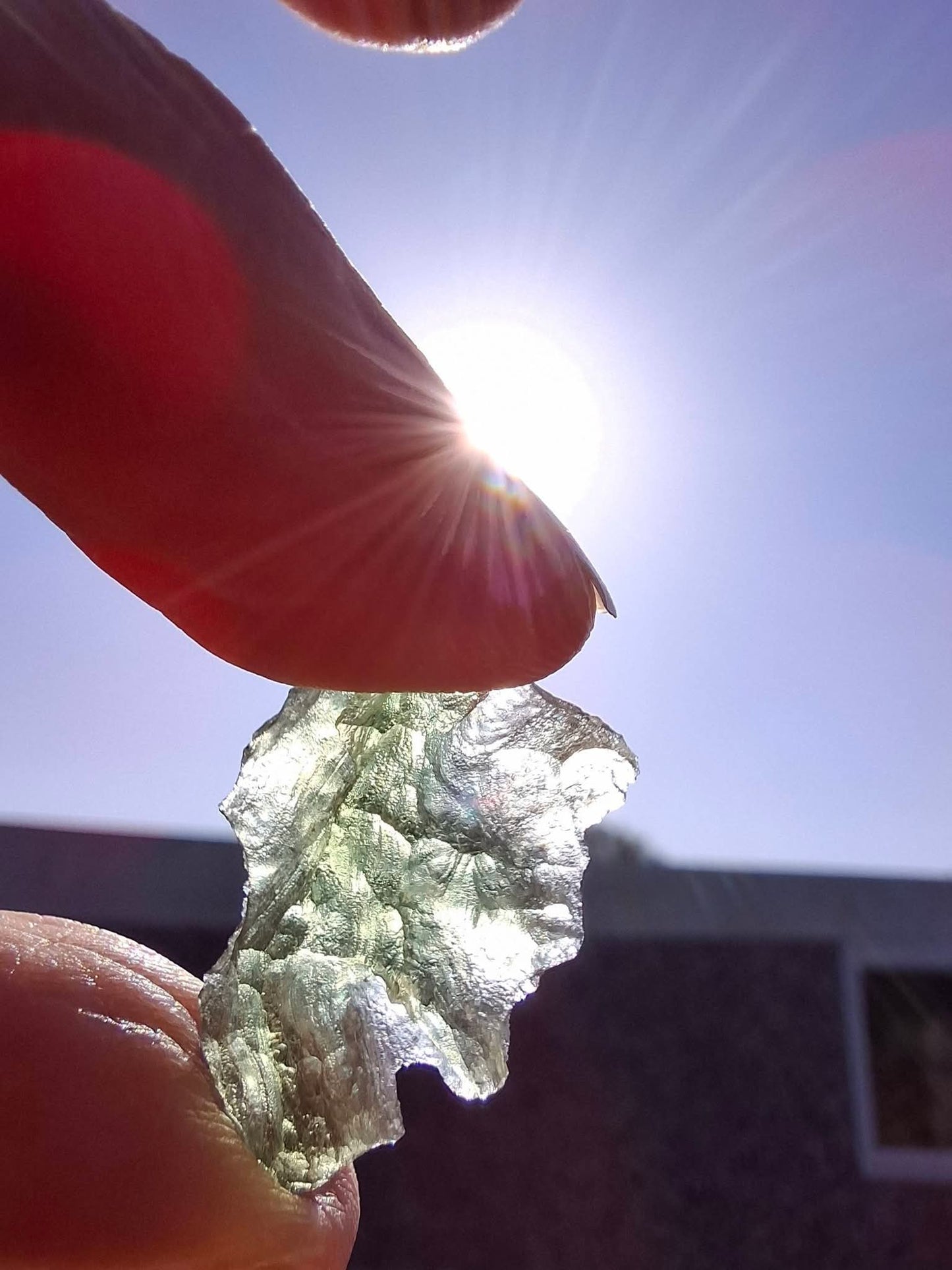 Moldavite Piece, PARYZ, 1.54g, Tektite (Ref: 1360)