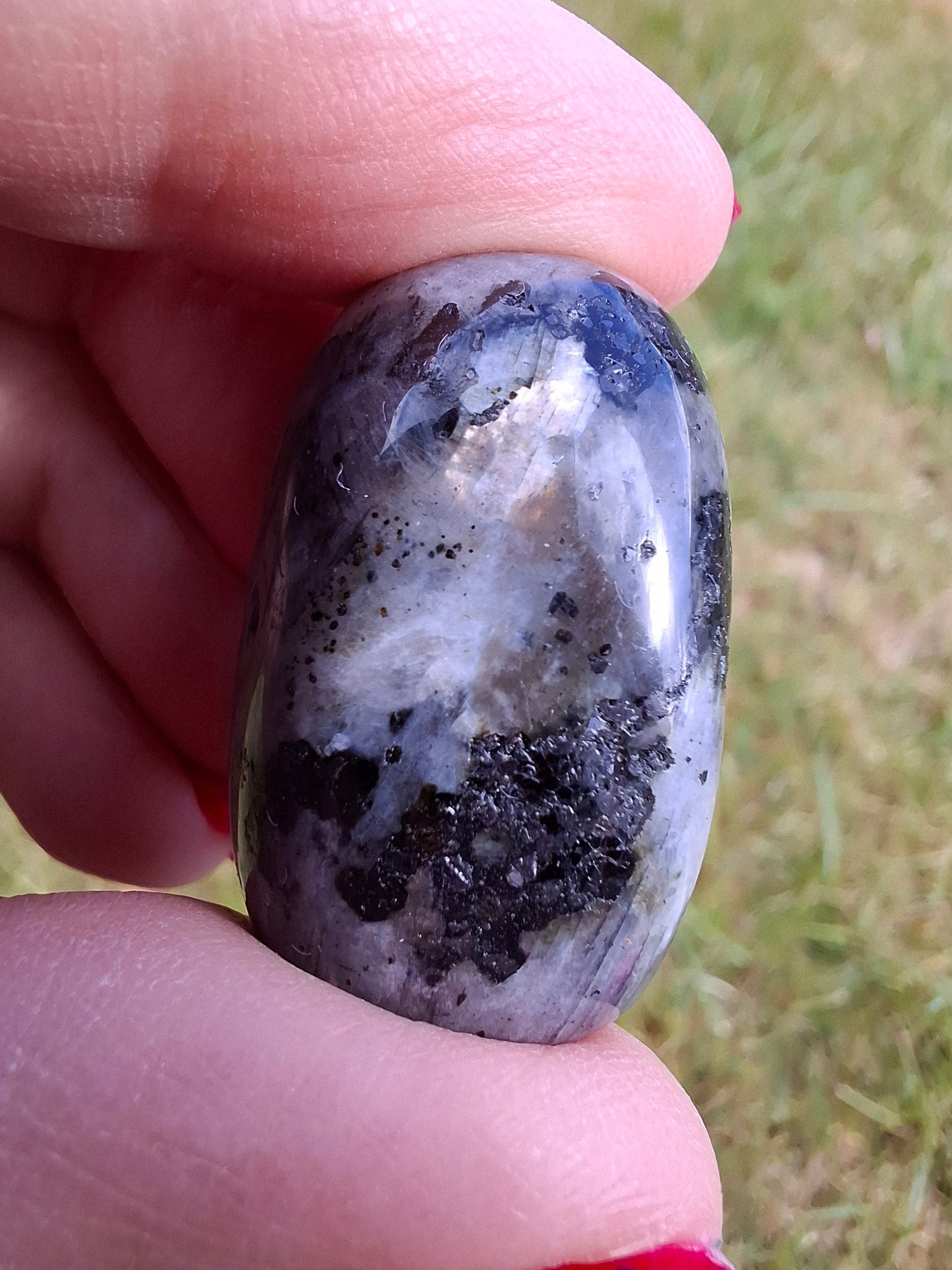 Larvikite, Tumble Stone, Crystal (Ref: T124)