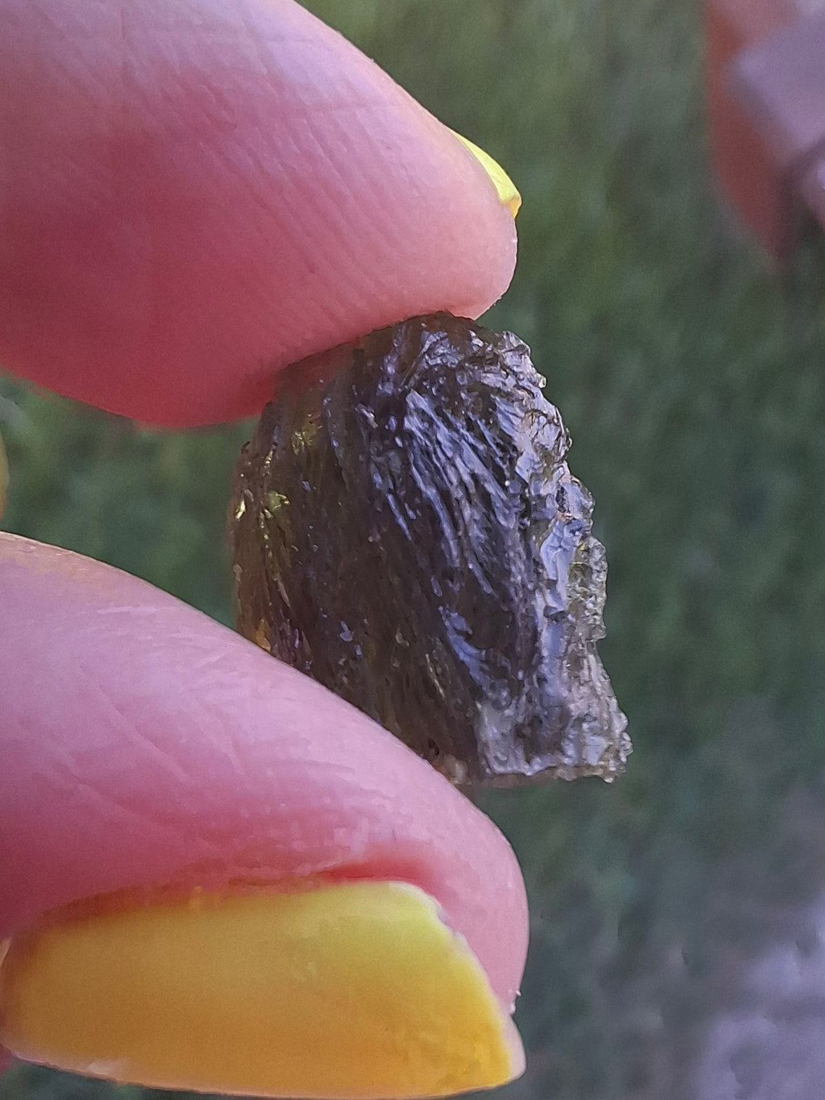 Moldavite Piece, 1.61g, Tektite (Ref: 1517)
