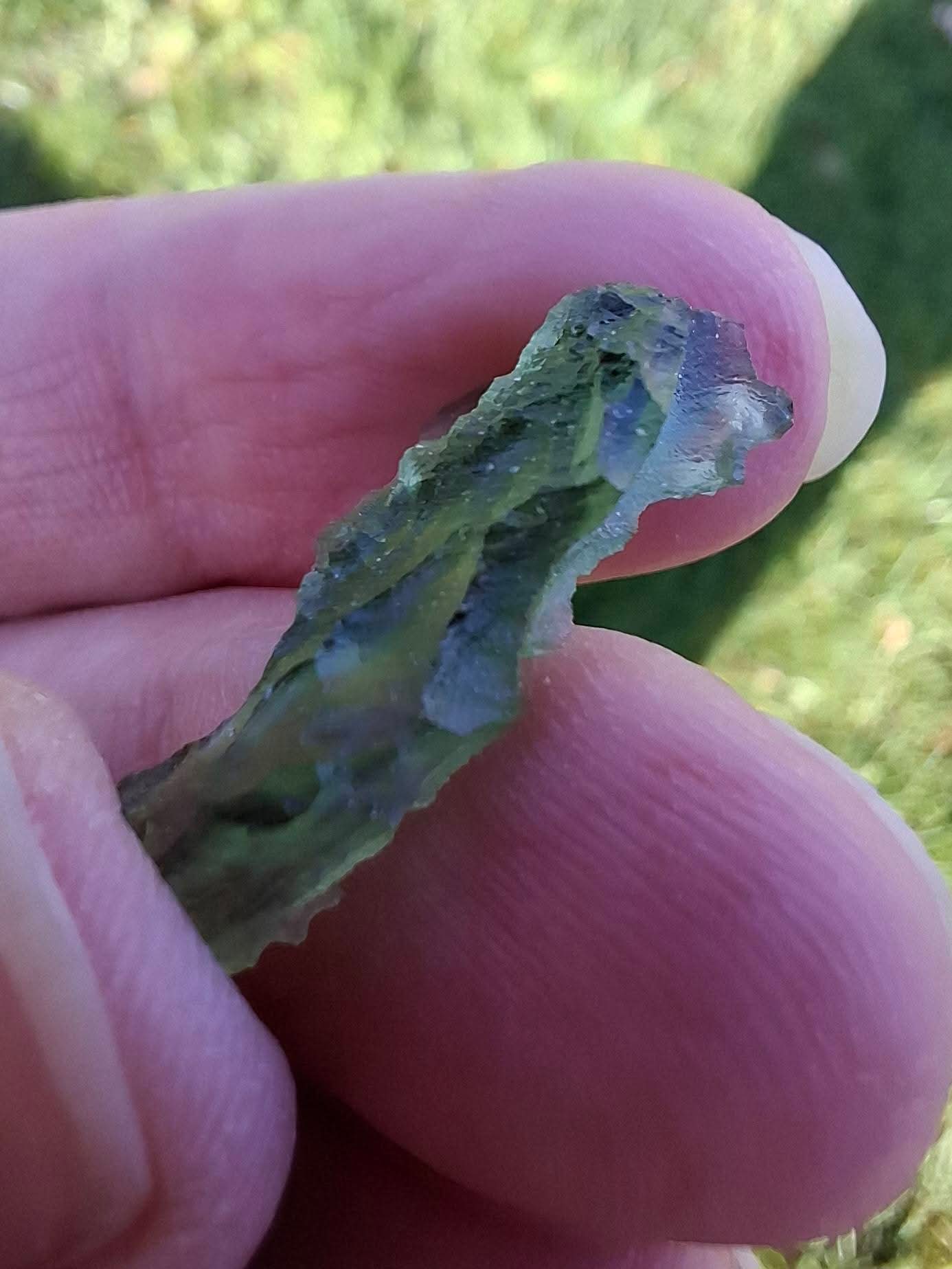 Moldavite Piece, PARYZ, 1.54g, Tektite (Ref: 1360)