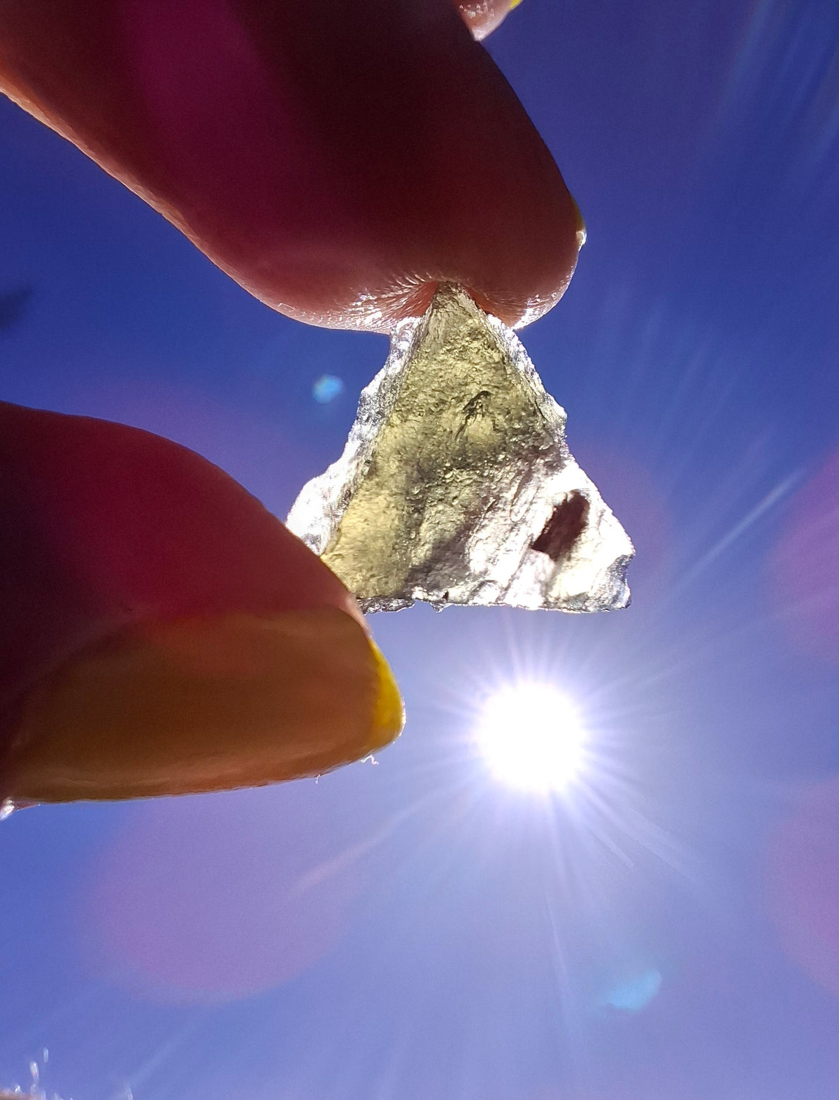 Moldavite Piece, 1.14g, Tektite (Ref: 1508)