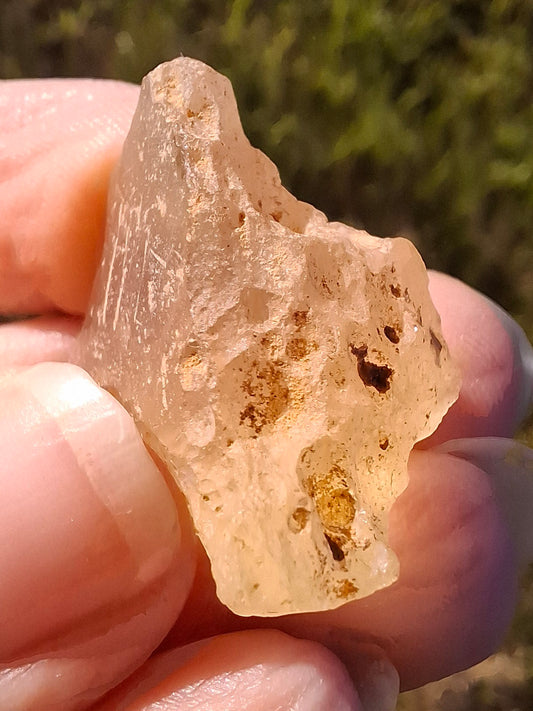 Libyan Desert Glass Piece, 7.91g, Tektite (Ref: LE8)