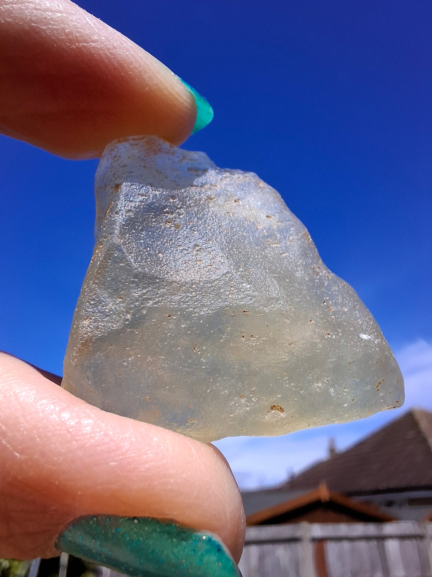 Libyan Desert Glass Piece, 11.78g, Tektite