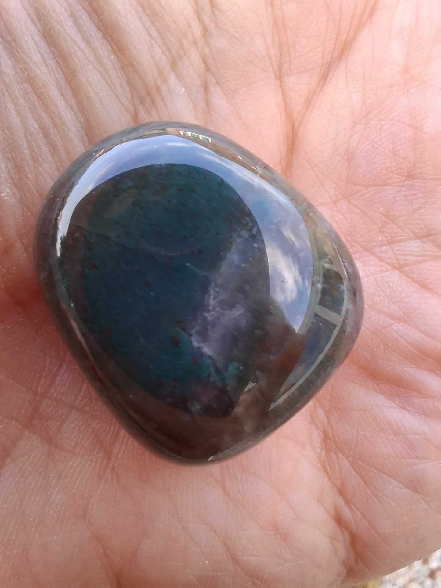 Ocean Jasper, Tumble Stone, Crystal (Ref: T202)