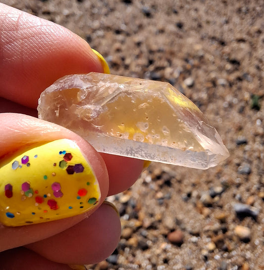 Natural Citrine, 4.44g, Crystal (Ref: TC5)