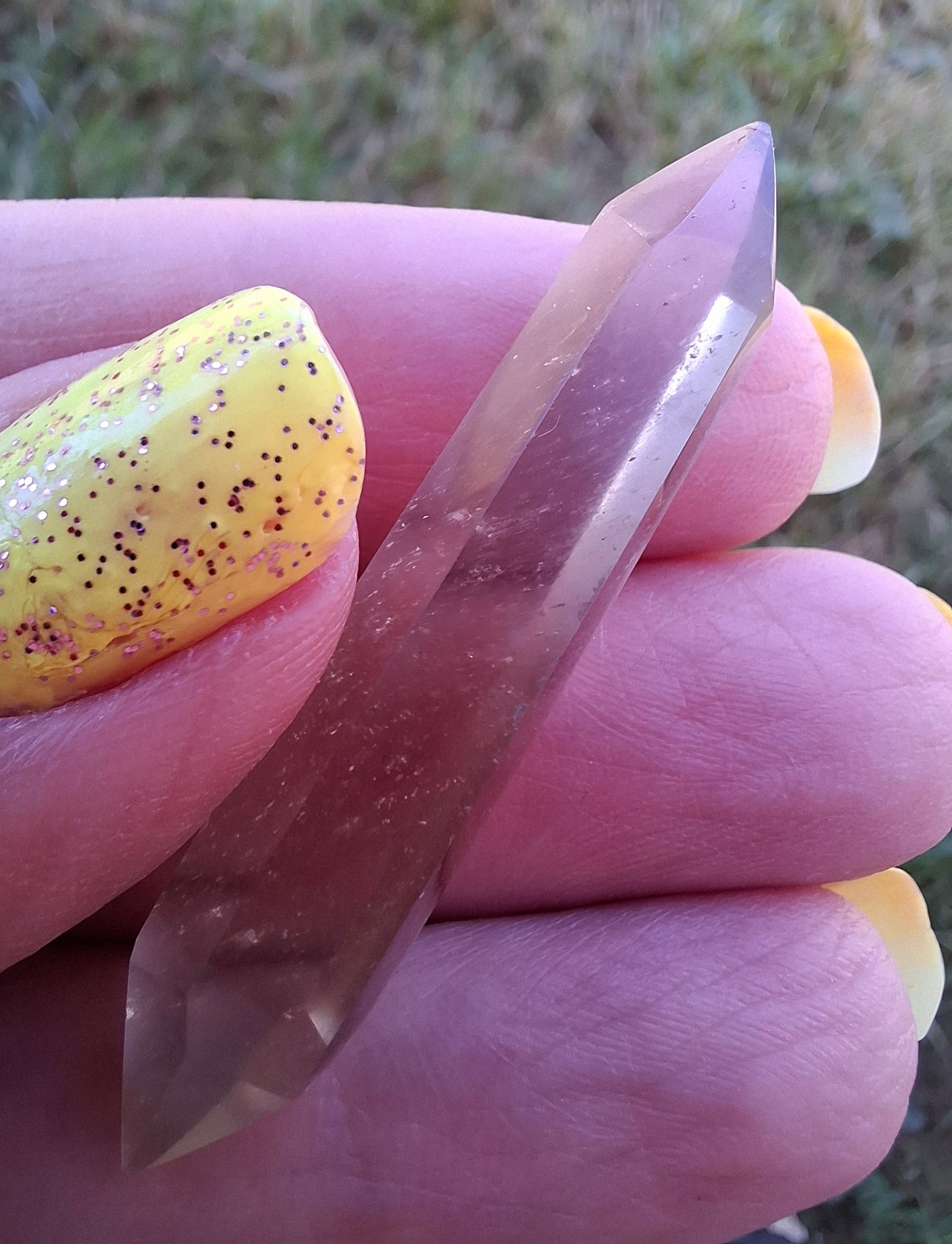 Libyan Desert Glass DT Carving, 4.71g, Tektite (Ref: LDT2)
