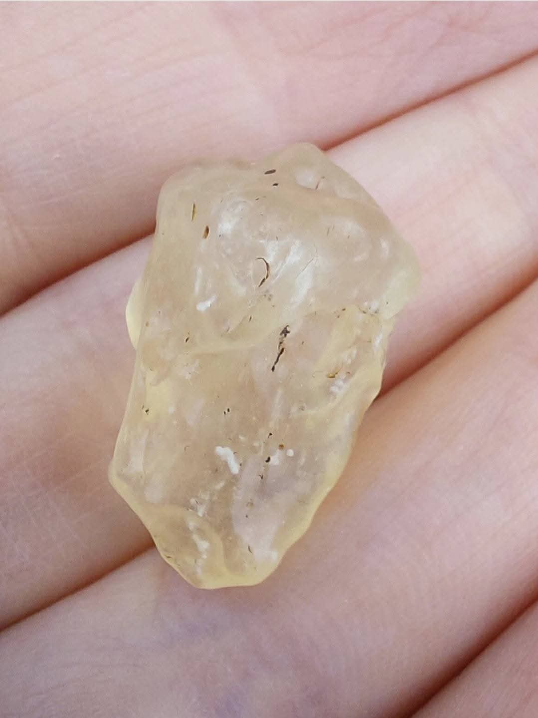 Libyan Desert Glass Piece, 3.63g, Tektite