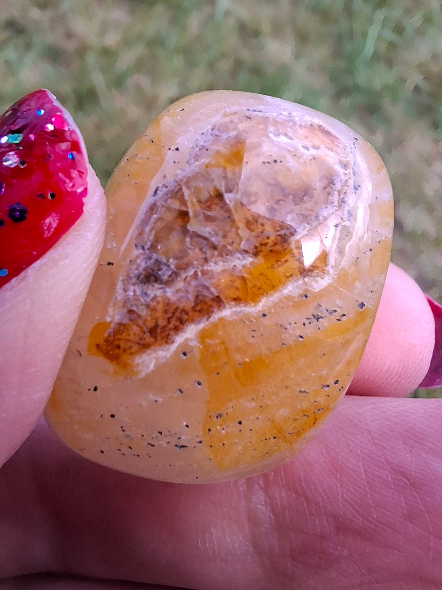 Golden Healer, Tumble Stone, Crystal (Ref: T191)