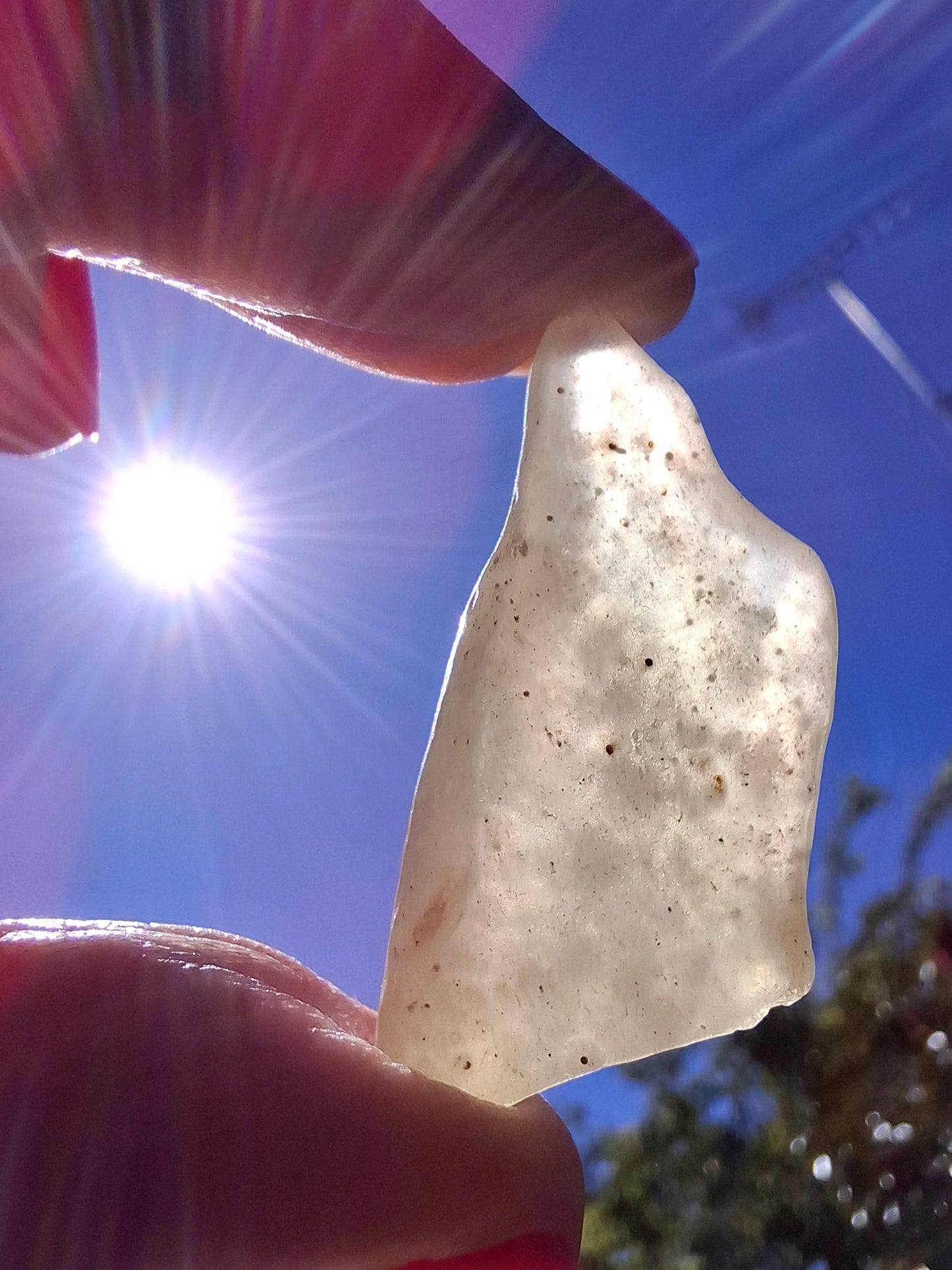Libyan Desert Glass Piece, 6.49g, Tektite (Ref: LE277)