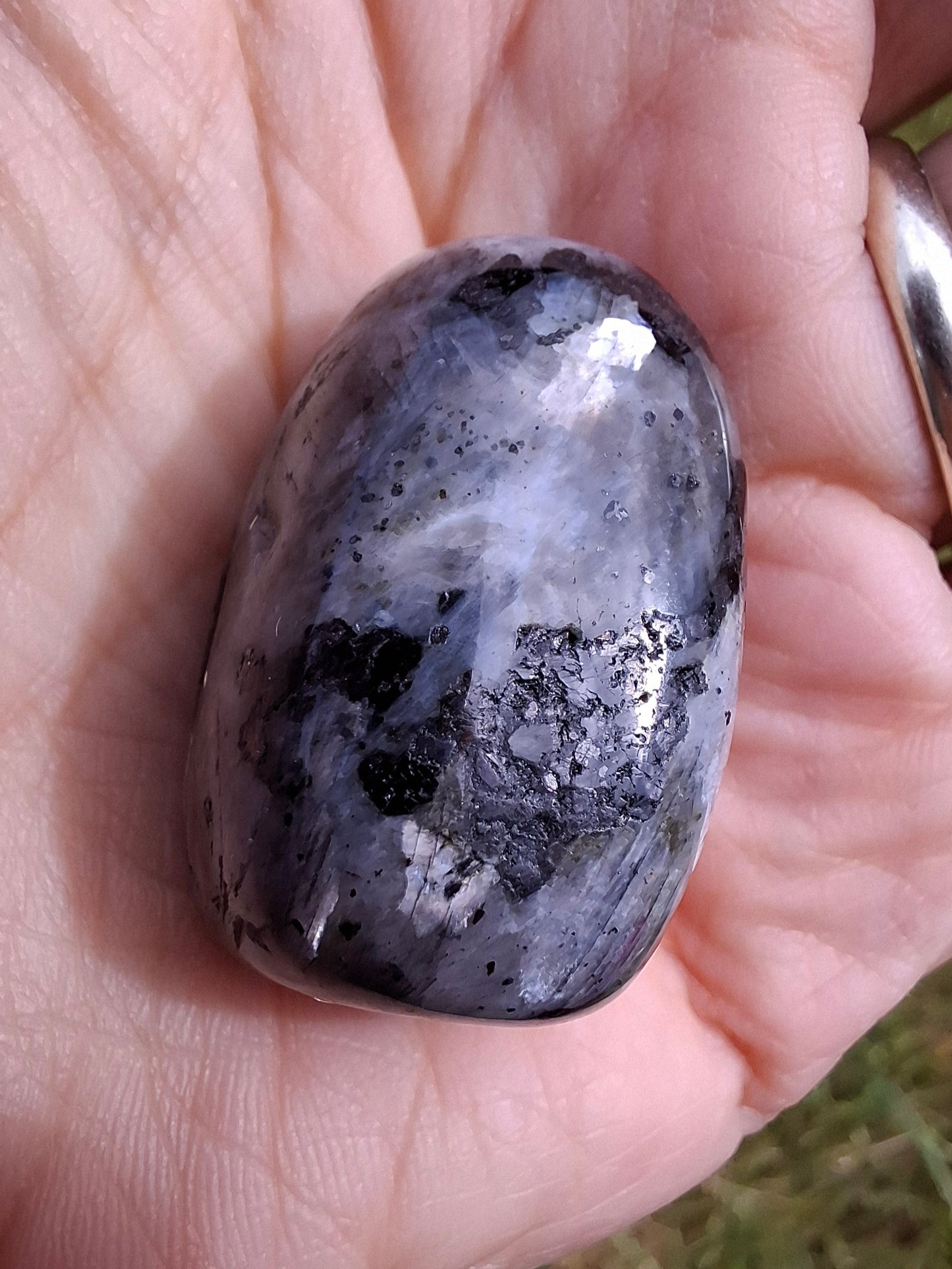 Larvikite, Tumble Stone, Crystal (Ref: T124)