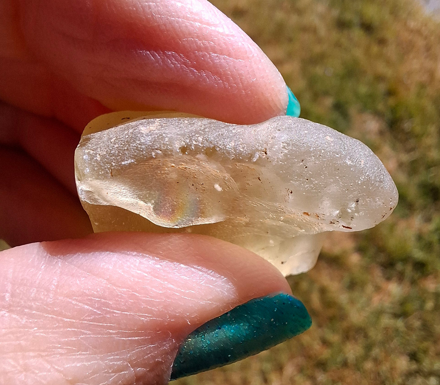 Libyan Desert Glass Piece, 12.30g, Tektite