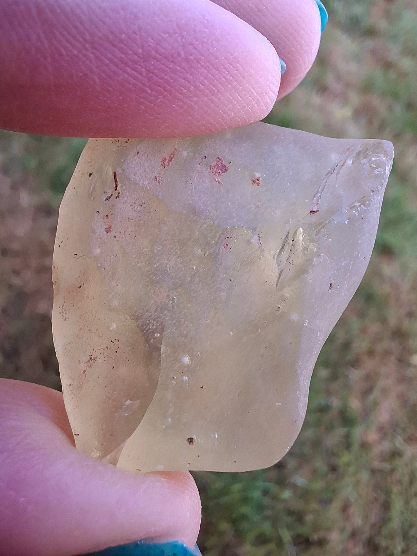 Libyan Desert Glass Piece, 12.30g, Tektite
