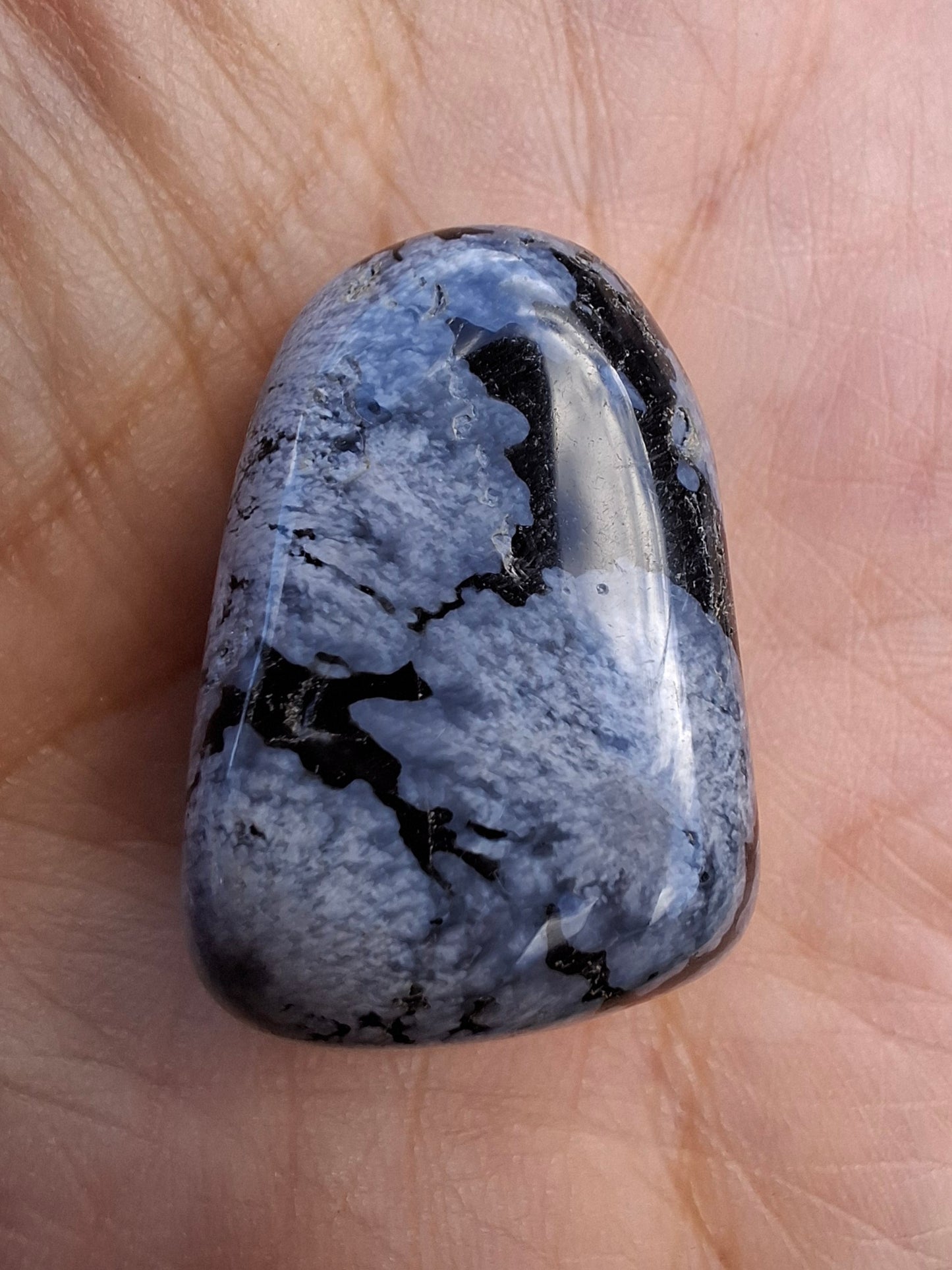 Snowflake Obsidian, Tumble Stone, Crystal (Ref: T97)