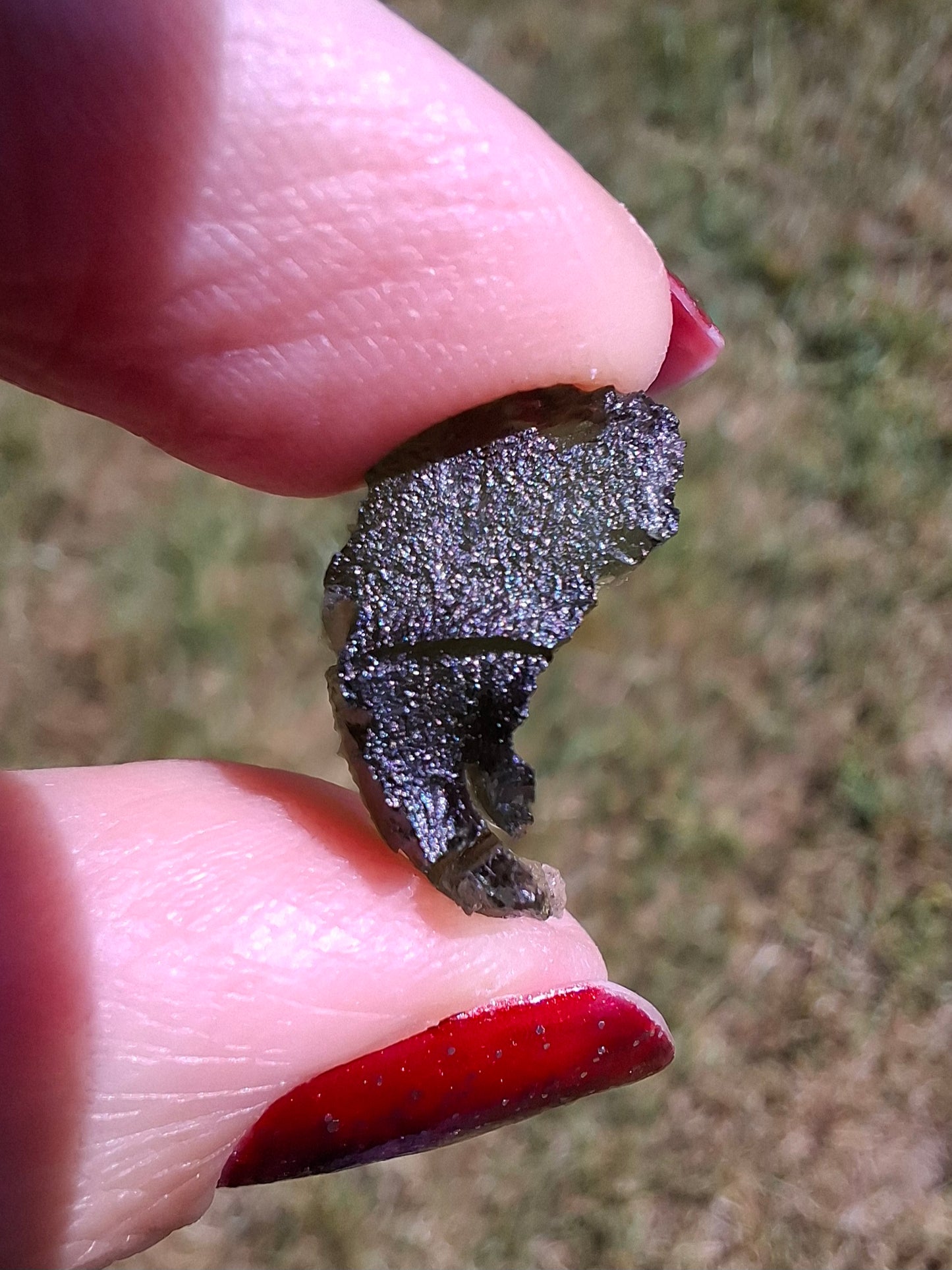 Moldavite Piece, 1.25g, Tektite (Ref: 1470)