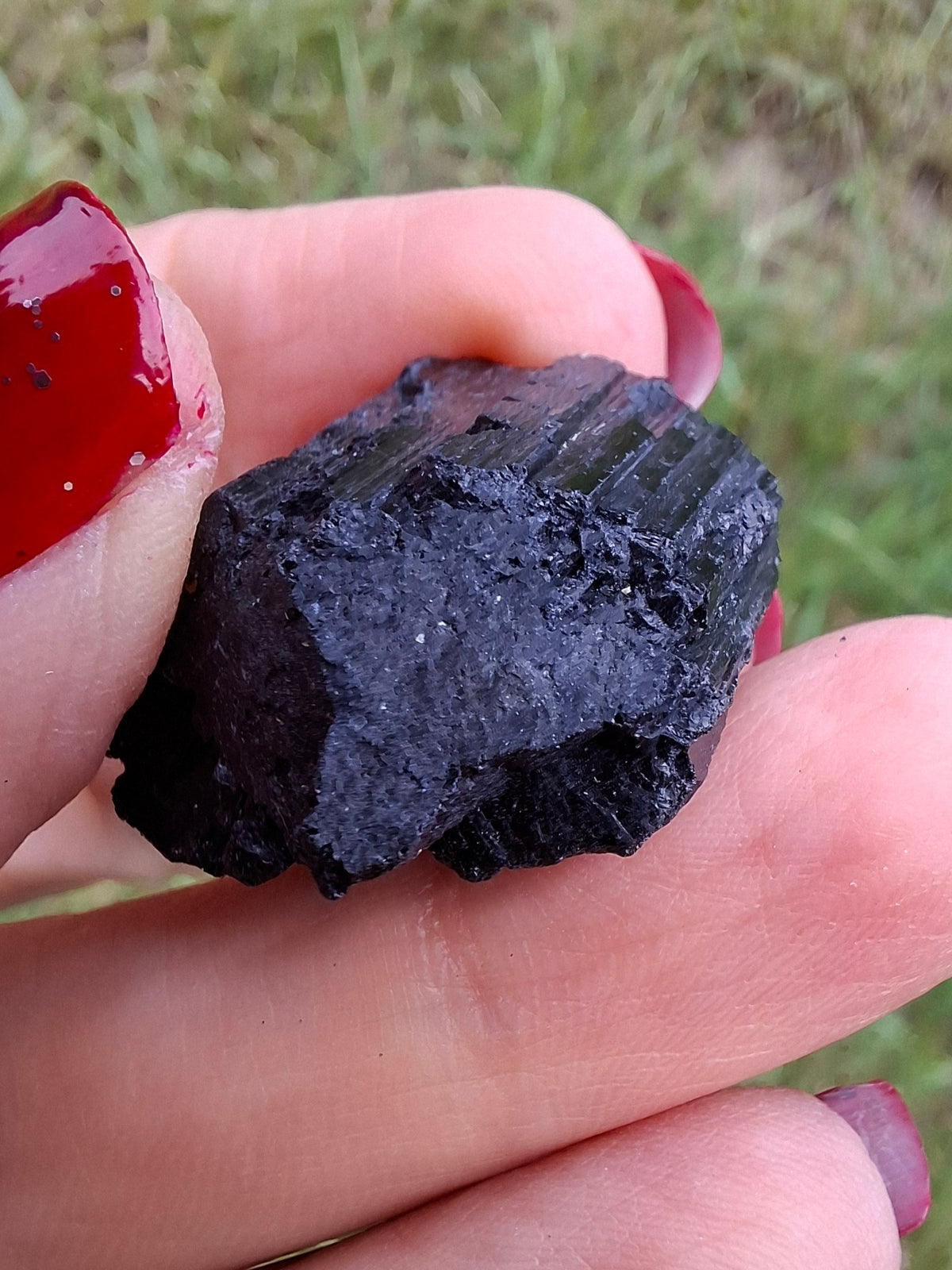 Black Tourmaline RAW, 11.70g, Crystal (Ref: RBT6)