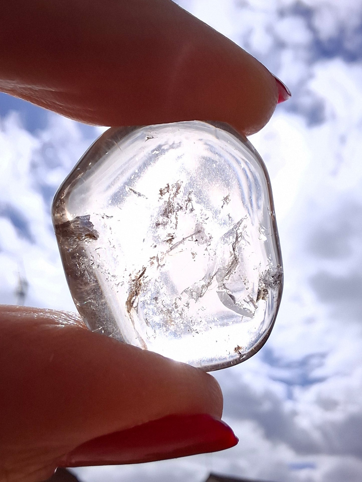 Smoky Quartz, Tumble Stone, Crystal (Ref: T101)