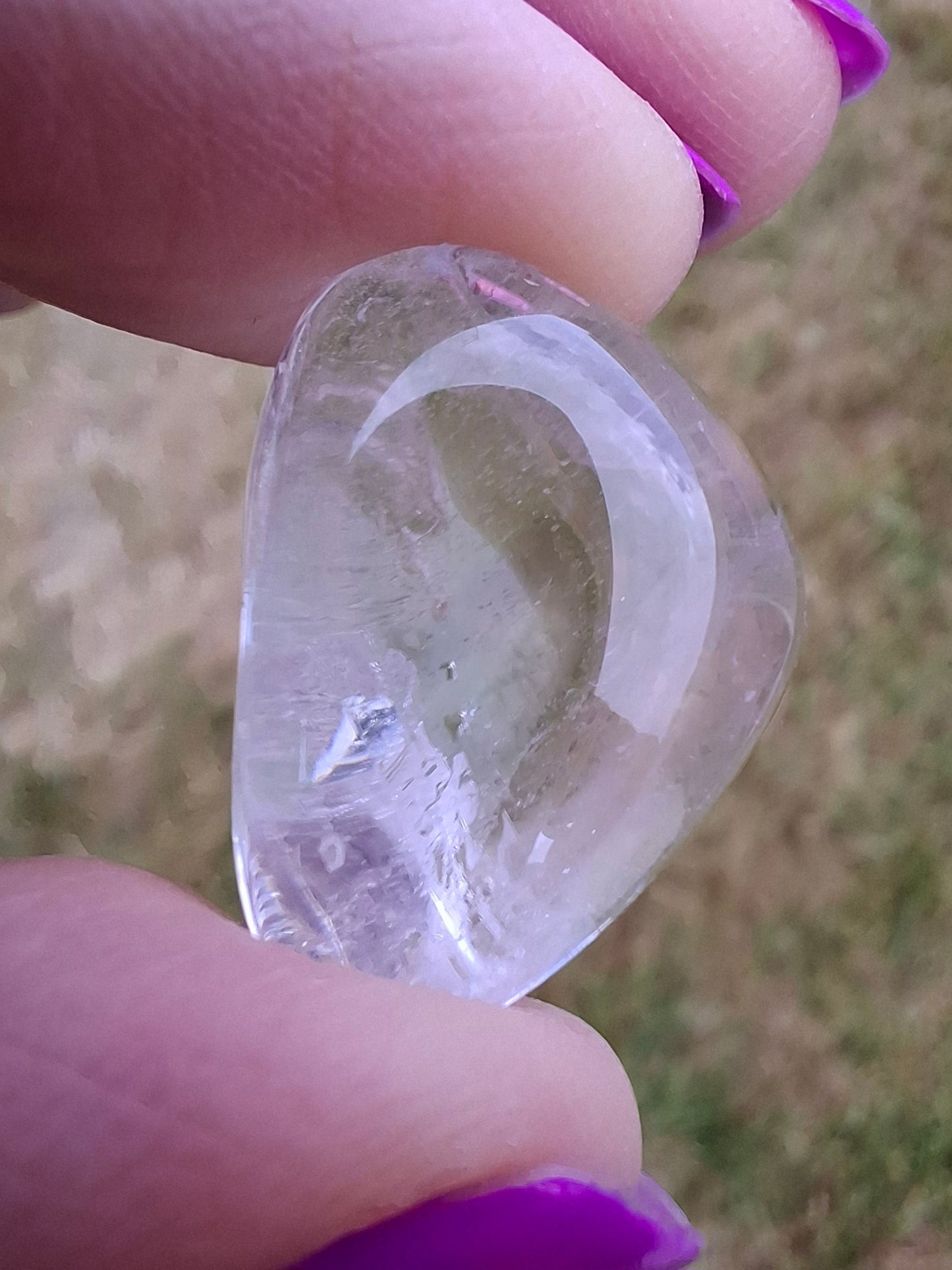 Clear Quartz, Tumble Stone, Crystal (Ref: T32)