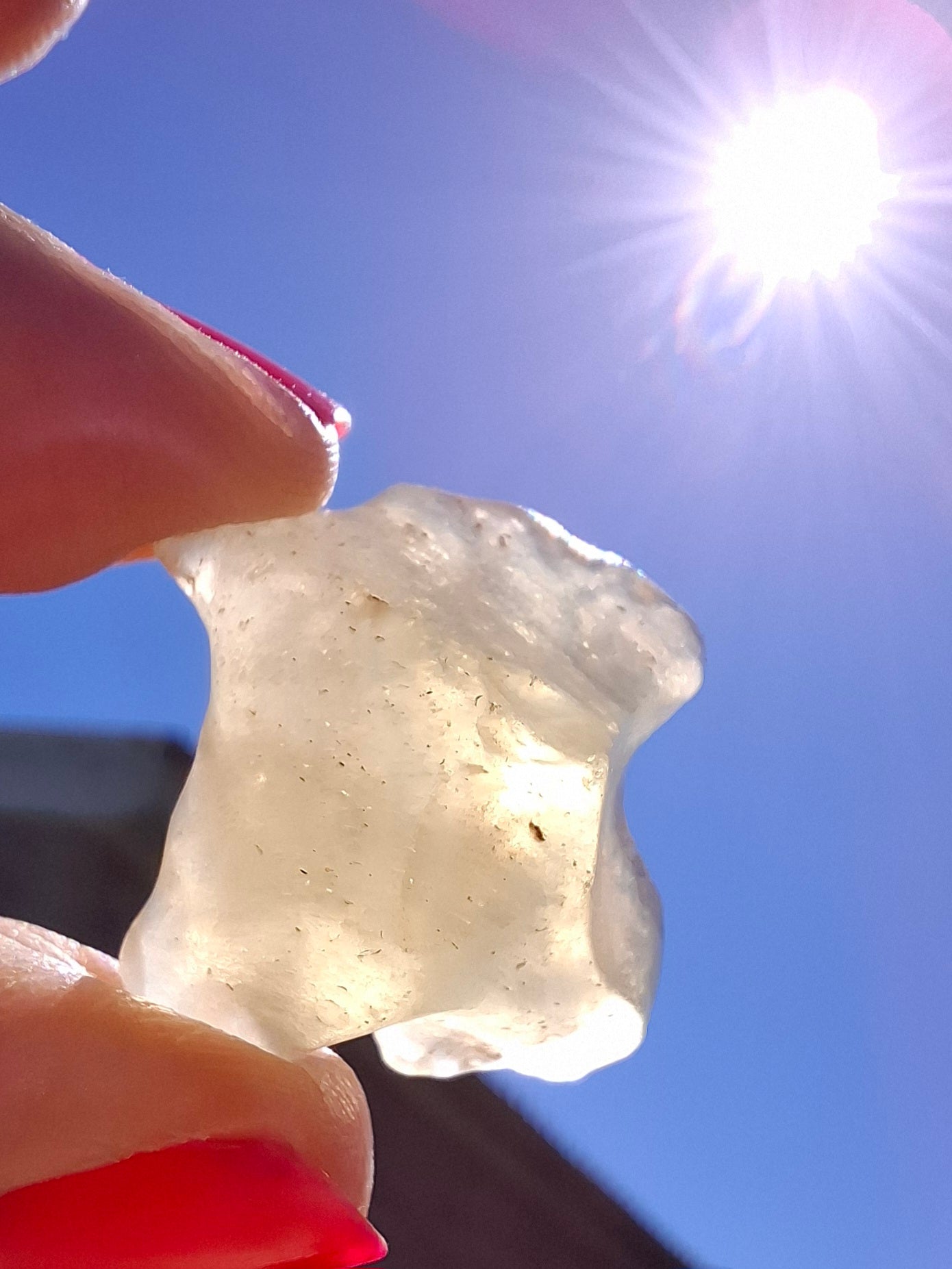 Libyan Desert Glass Piece, 5.68g, Tektite (Ref: LE258)