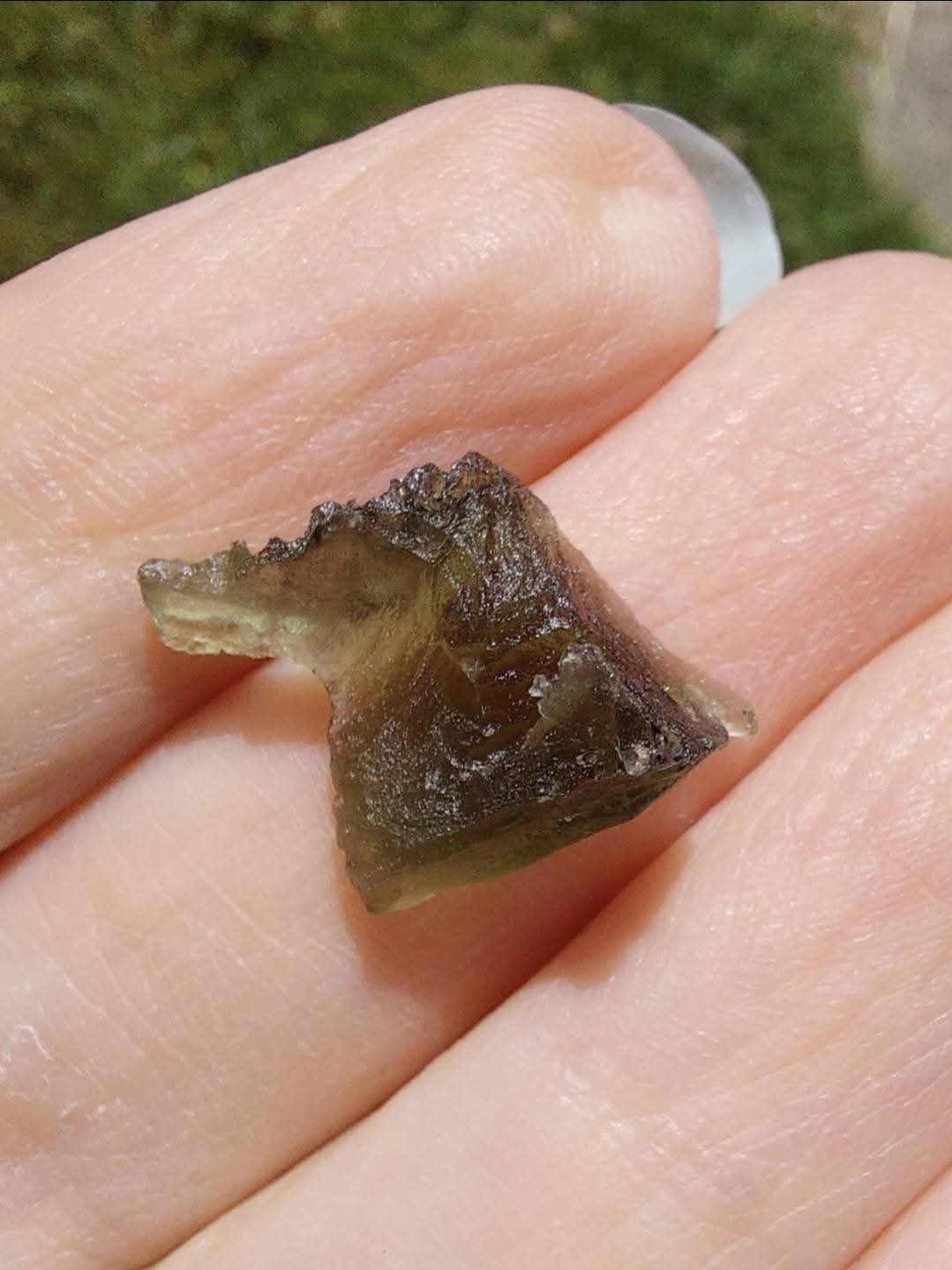 Moldavite Piece, 1.10g, Tektite (Ref: E230)