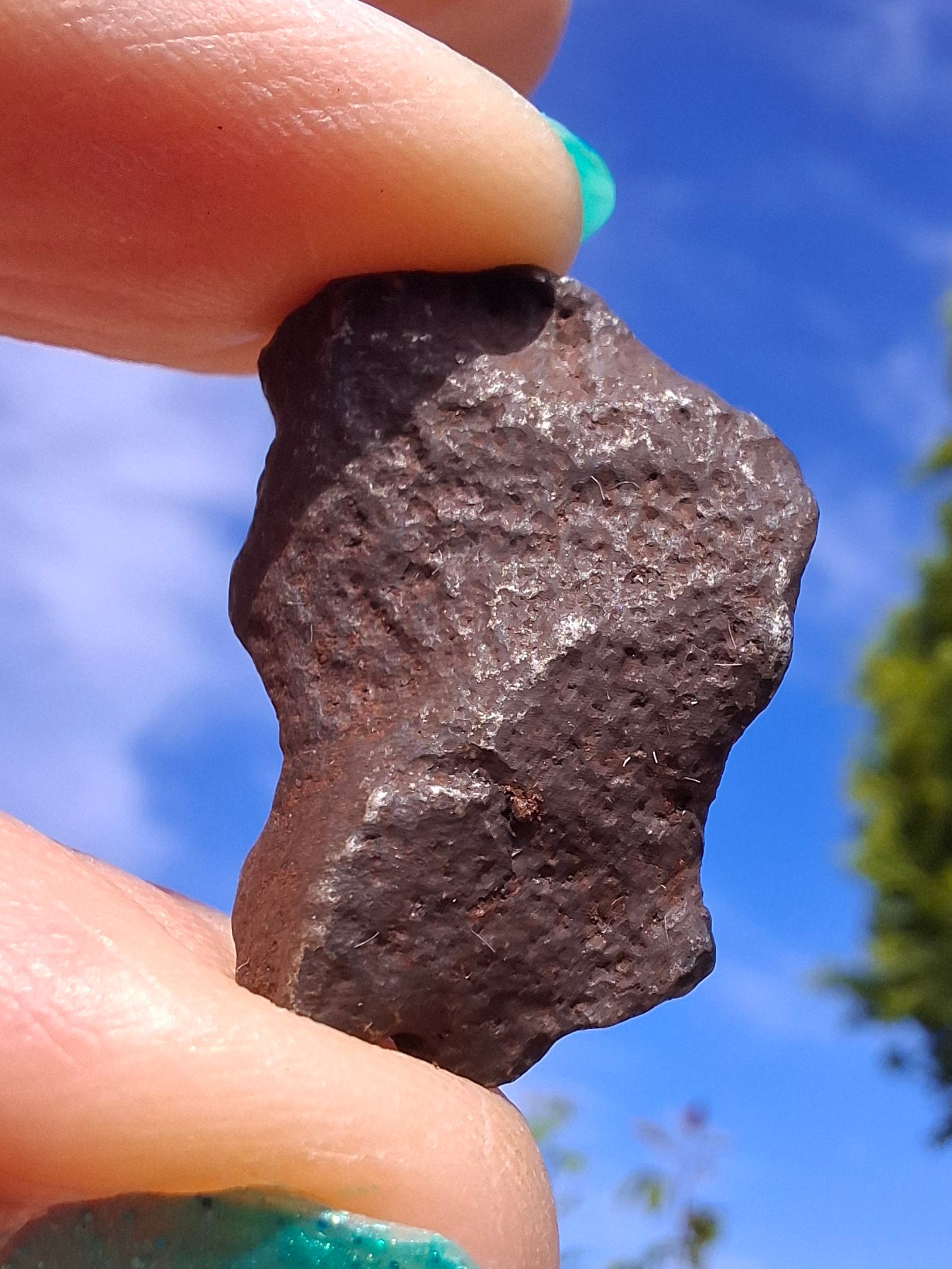 Gebel Kamil Iron Meteorite, 12.64g (Ref: K31)