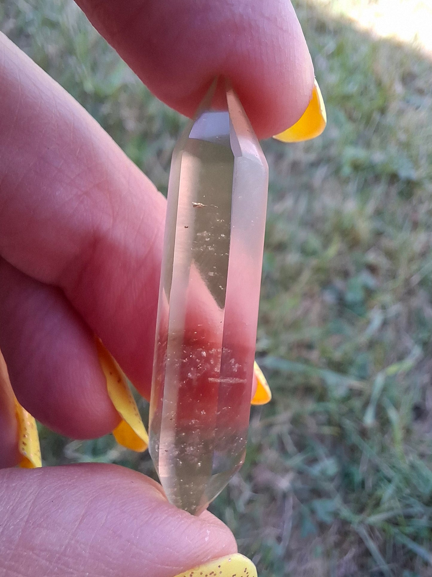 Libyan Desert Glass DT Carving, 4.71g, Tektite (Ref: LDT9)