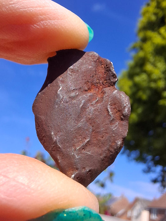Gebel Kamil Iron Meteorite, 13.55g (Ref: K41)