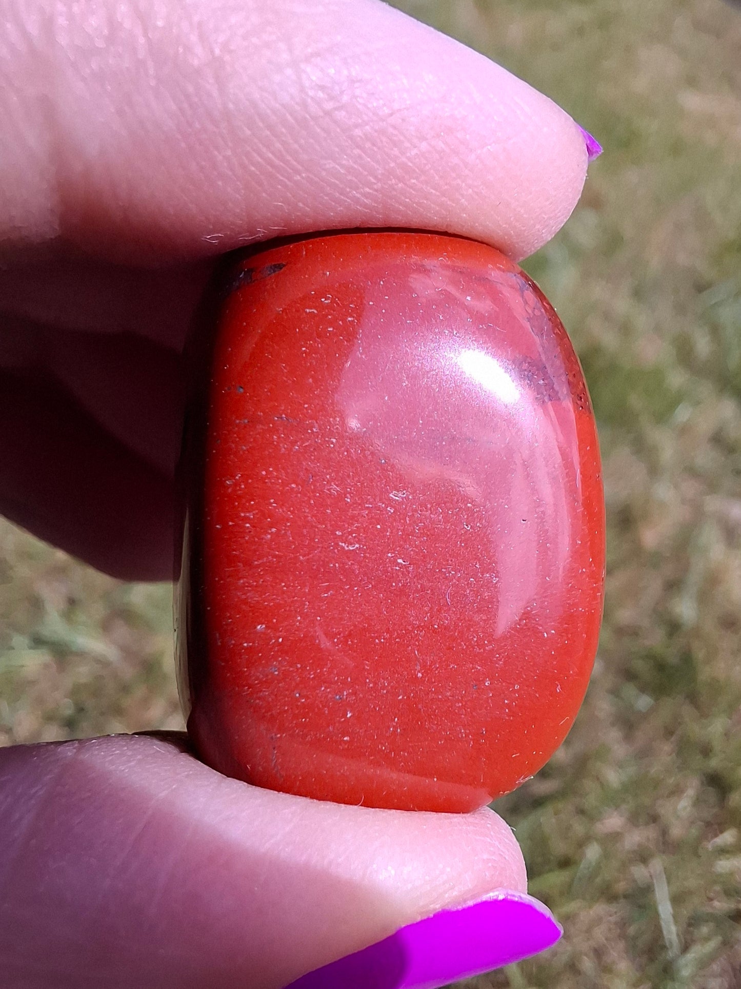 Red Jasper, Tumble Stone, Crystal (Ref: T91)