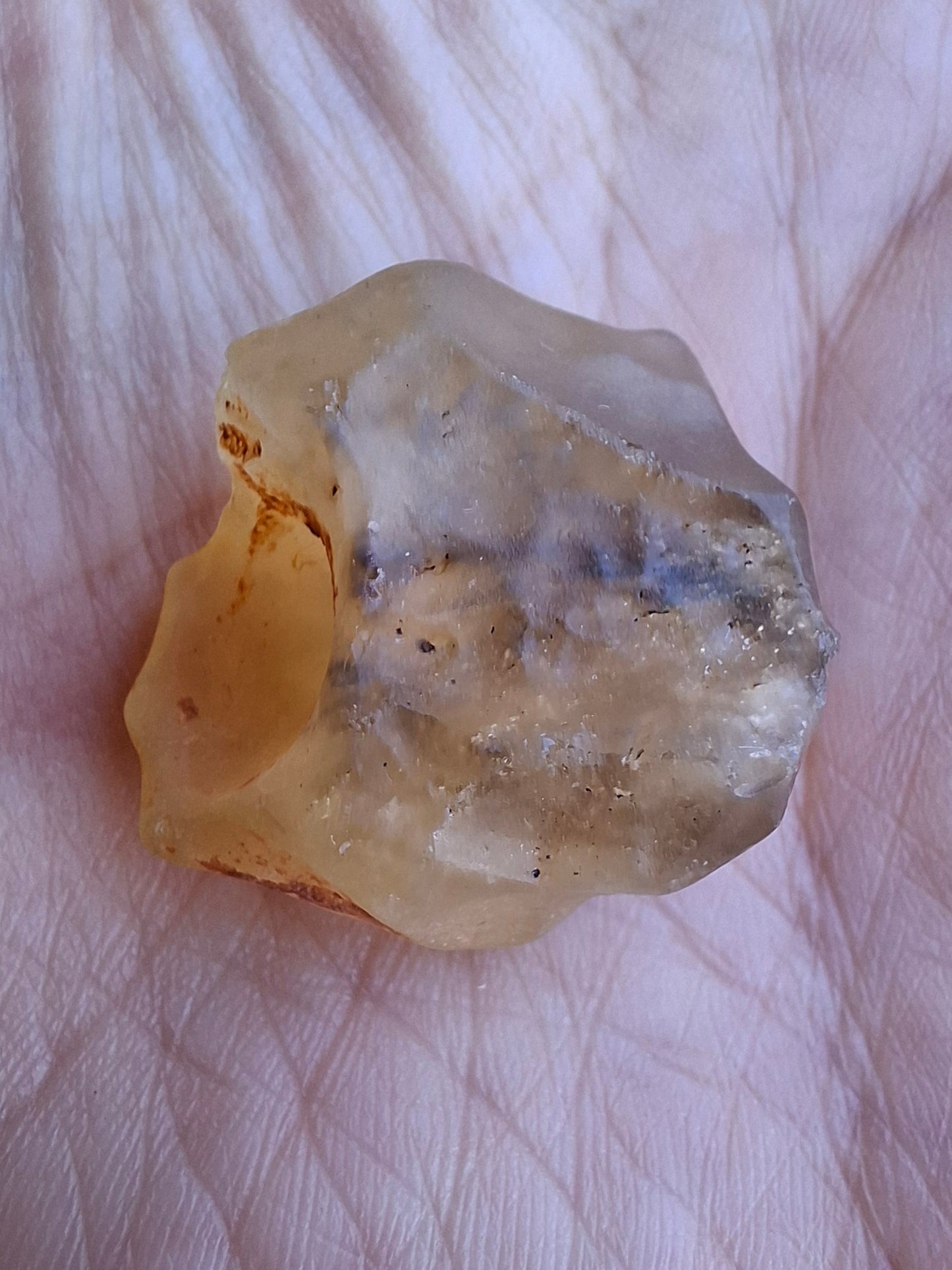 Libyan Desert Glass (darker) Piece, 10.32g, Tektite (Ref: L1376)